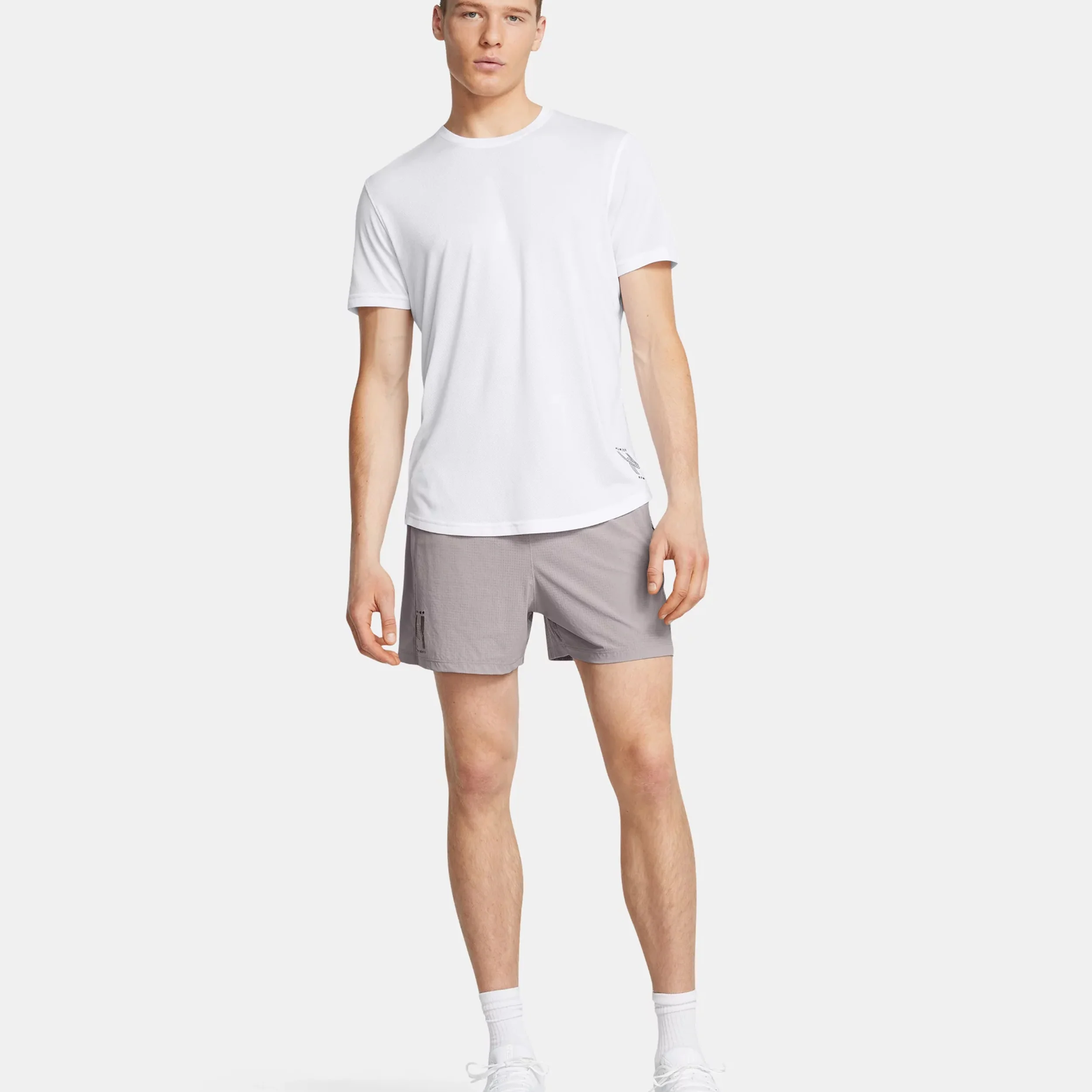 Run Anywhere Laufshorts Herren-Grau,Schwarz - Image 5