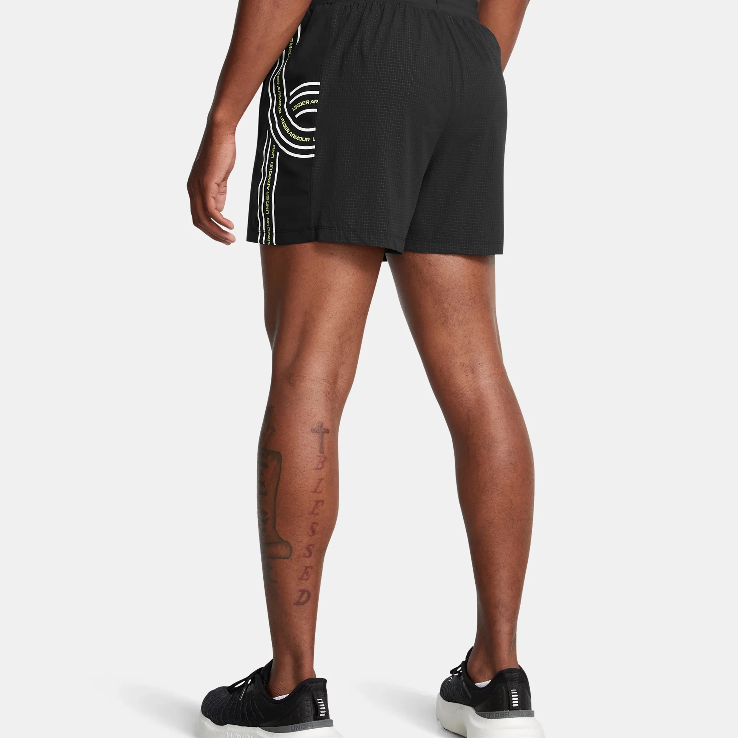 Run Anywhere Laufshorts Herren-Schwarz,Weiß - Image 4