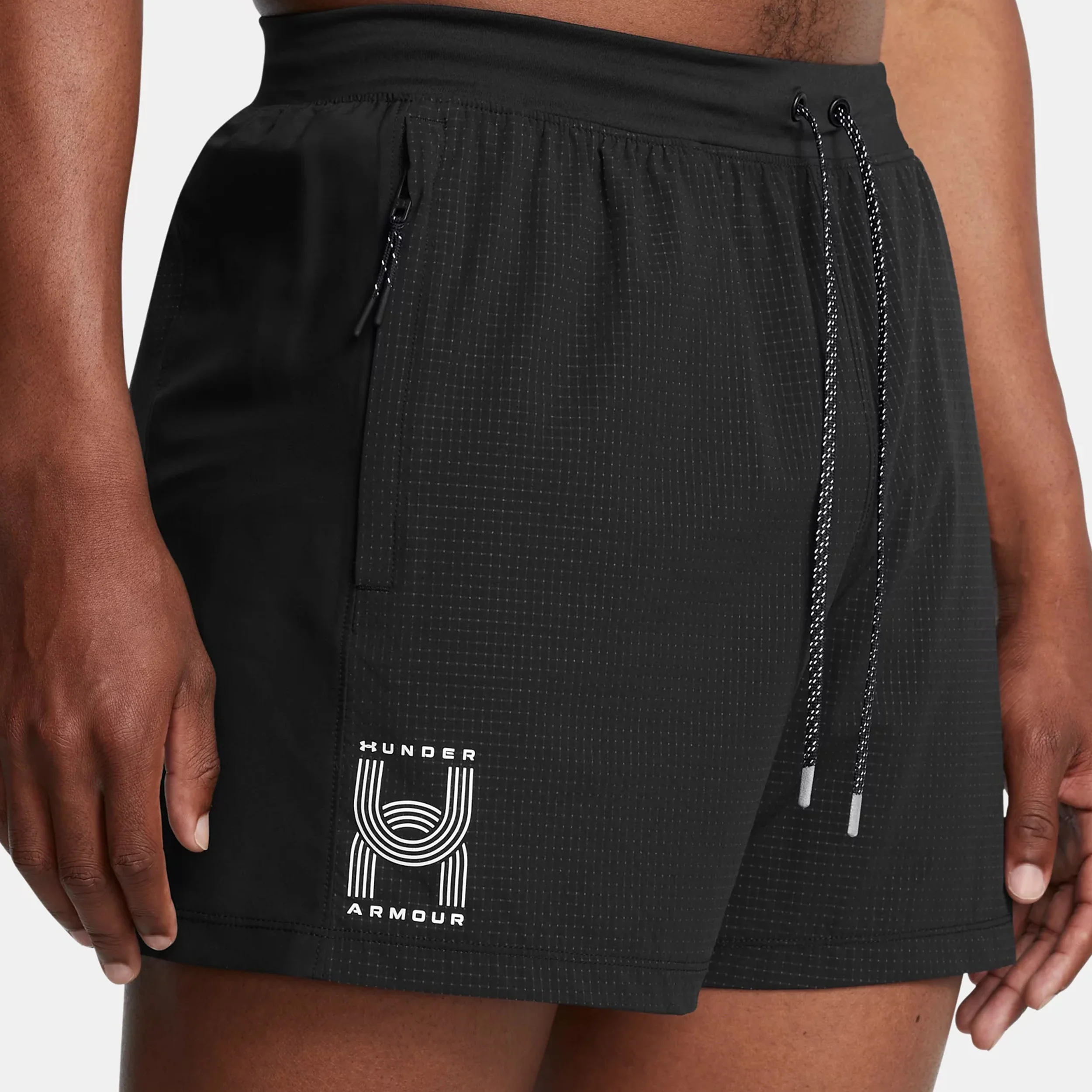 Run Anywhere Laufshorts Herren-Schwarz,Weiß - Image 6