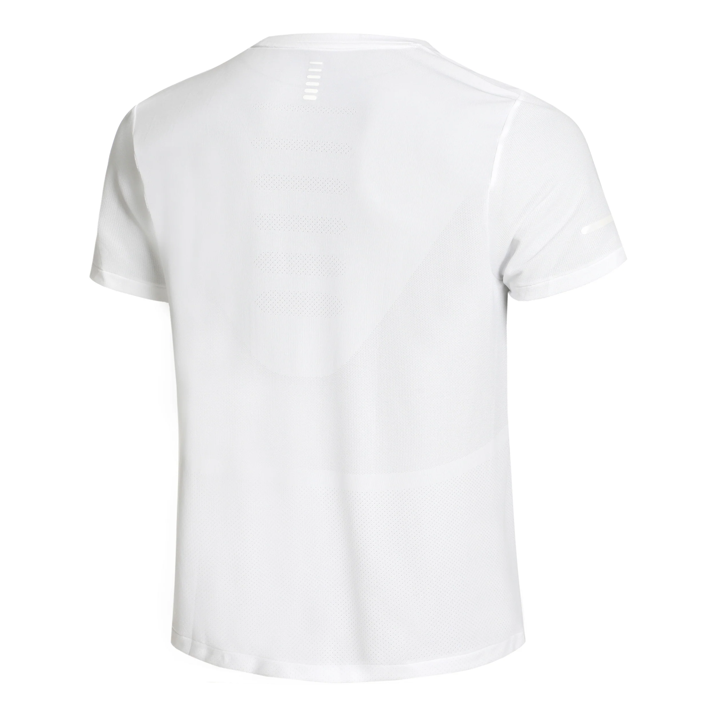 Seamless Stride Laufshirt Herren-Weiß - Image 2