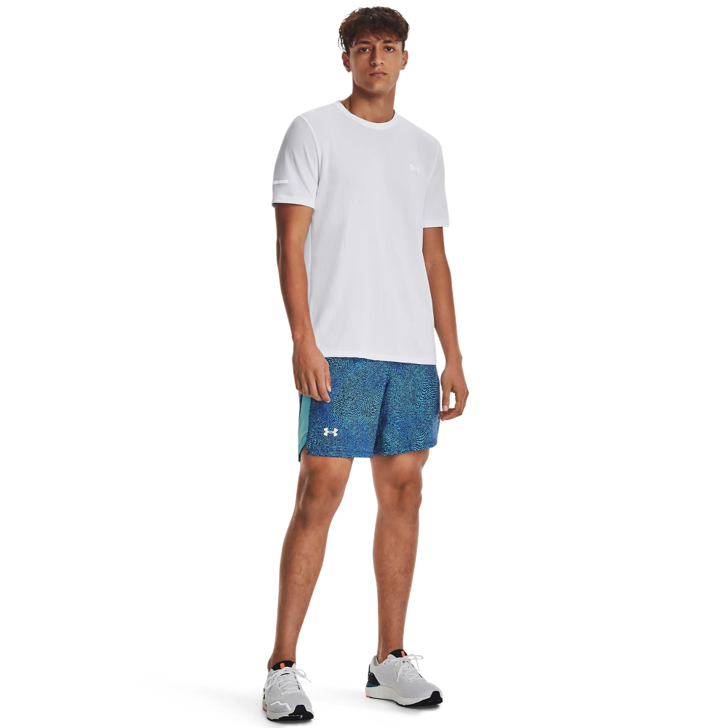 Seamless Stride Laufshirt Herren-Weiß - Image 7