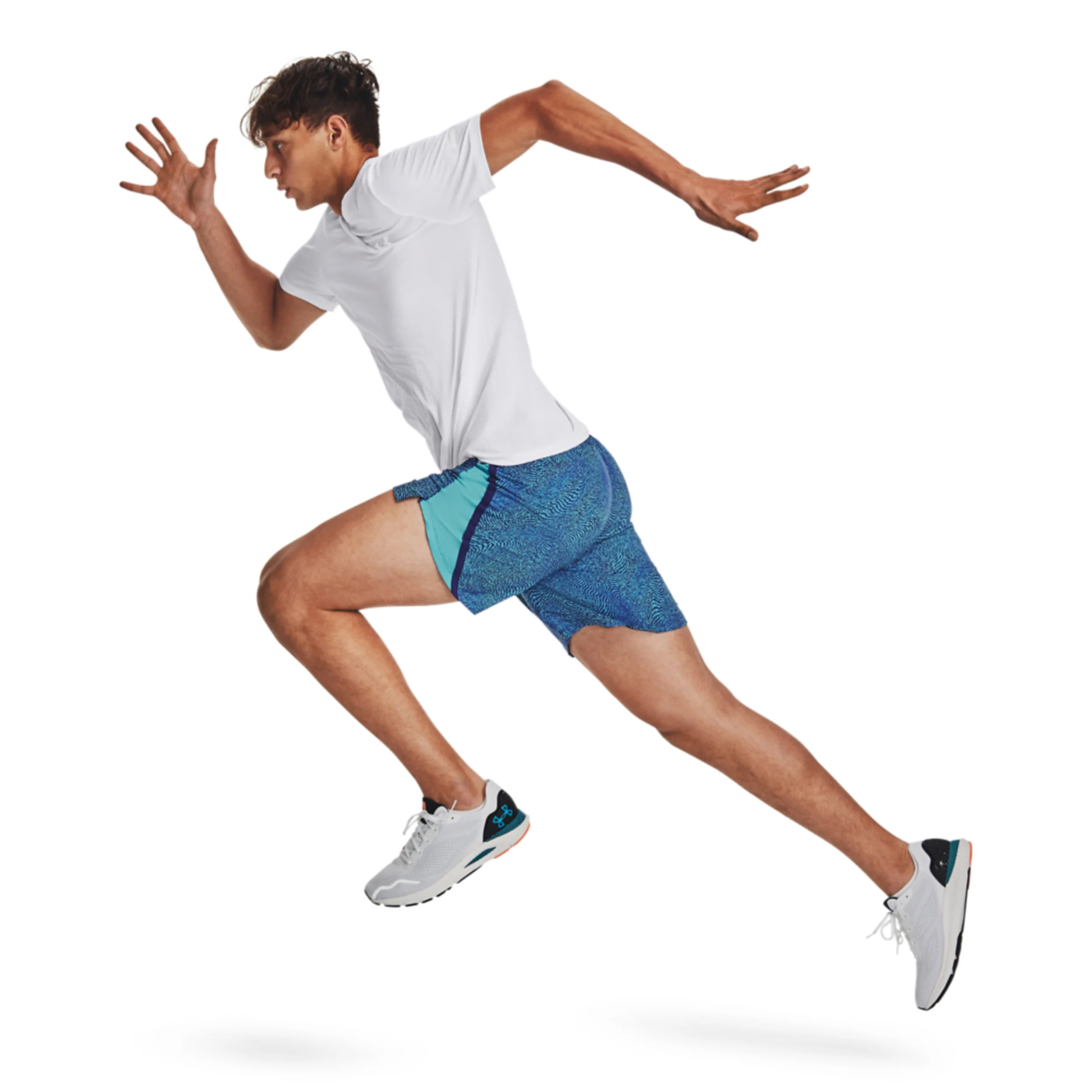 Seamless Stride Laufshirt Herren-Weiß - Image 9