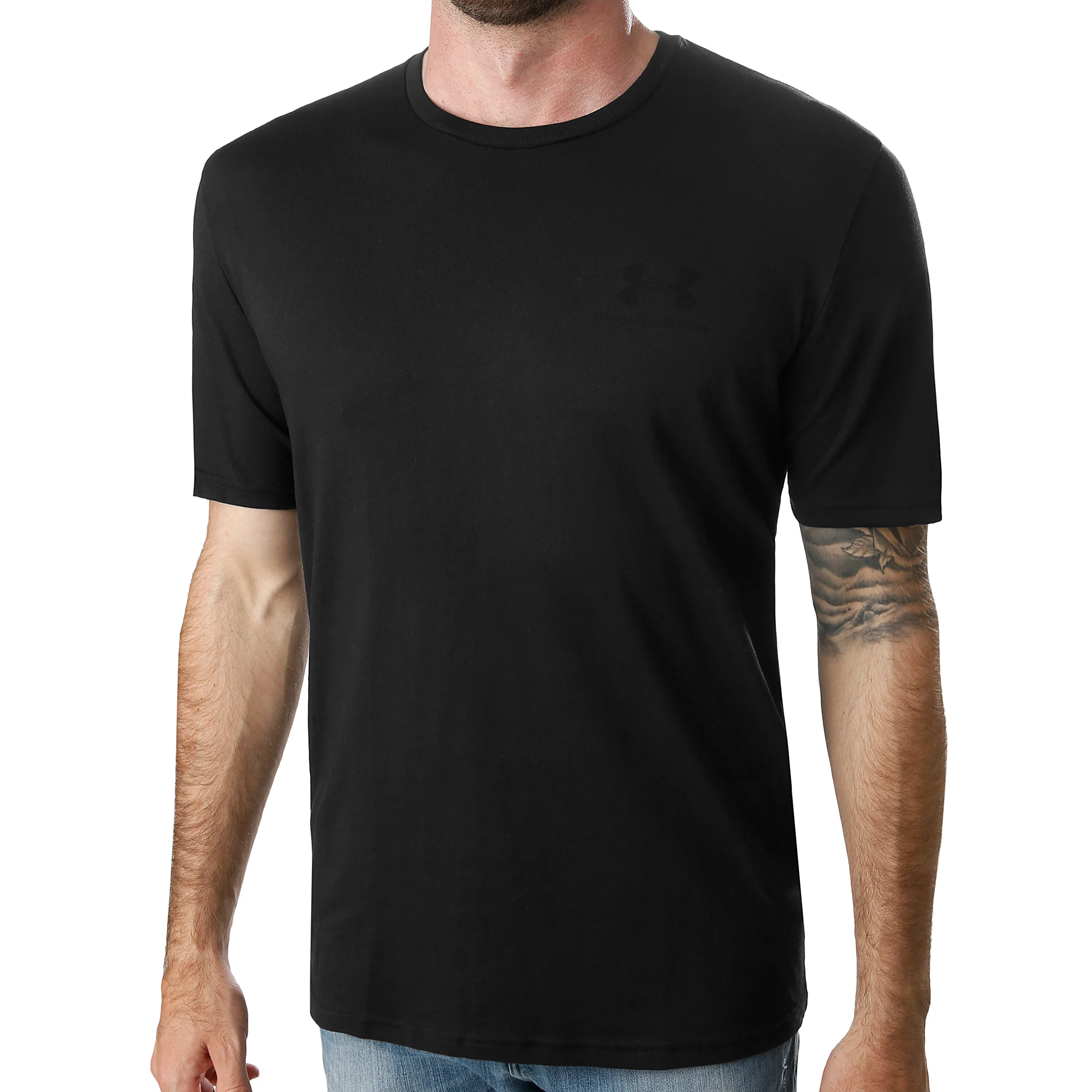 Sportstyle Left Chest T-Shirt Herren-Schwarz - Image 3
