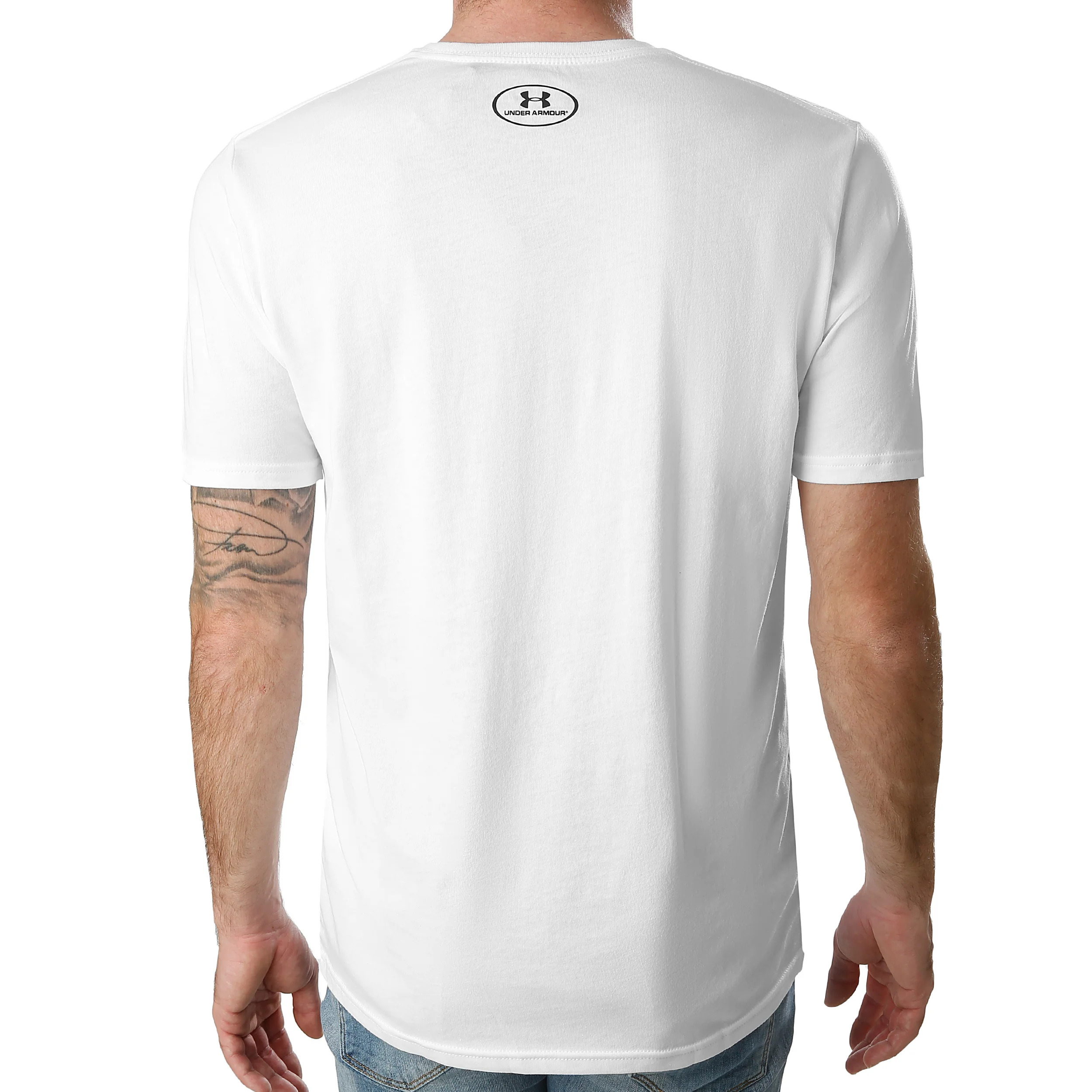 Sportstyle Left Chest T-Shirt Herren-Weiß,Schwarz - Image 5