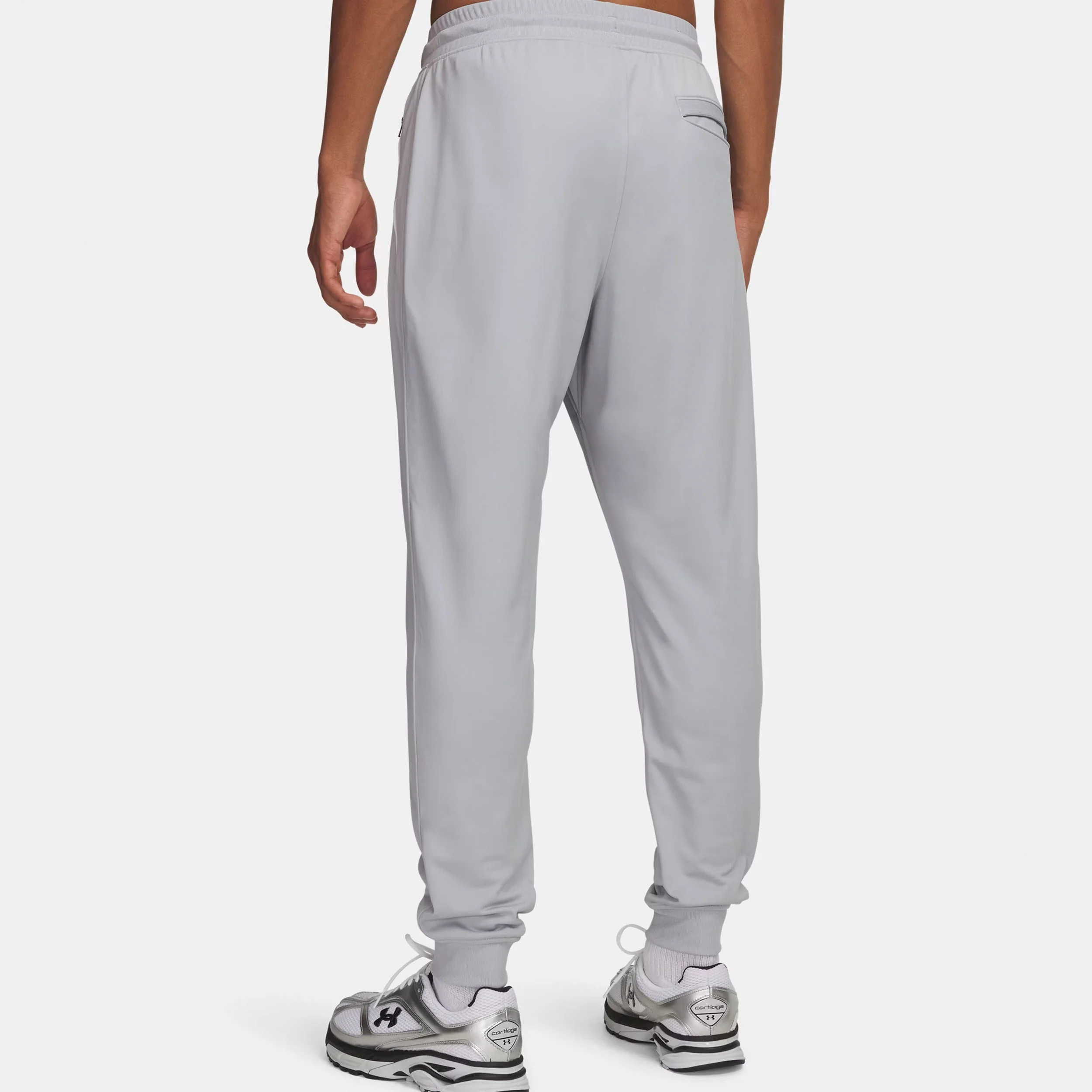 Sportstyle Tricot Trainingshose Herren - grau, - Image 4
