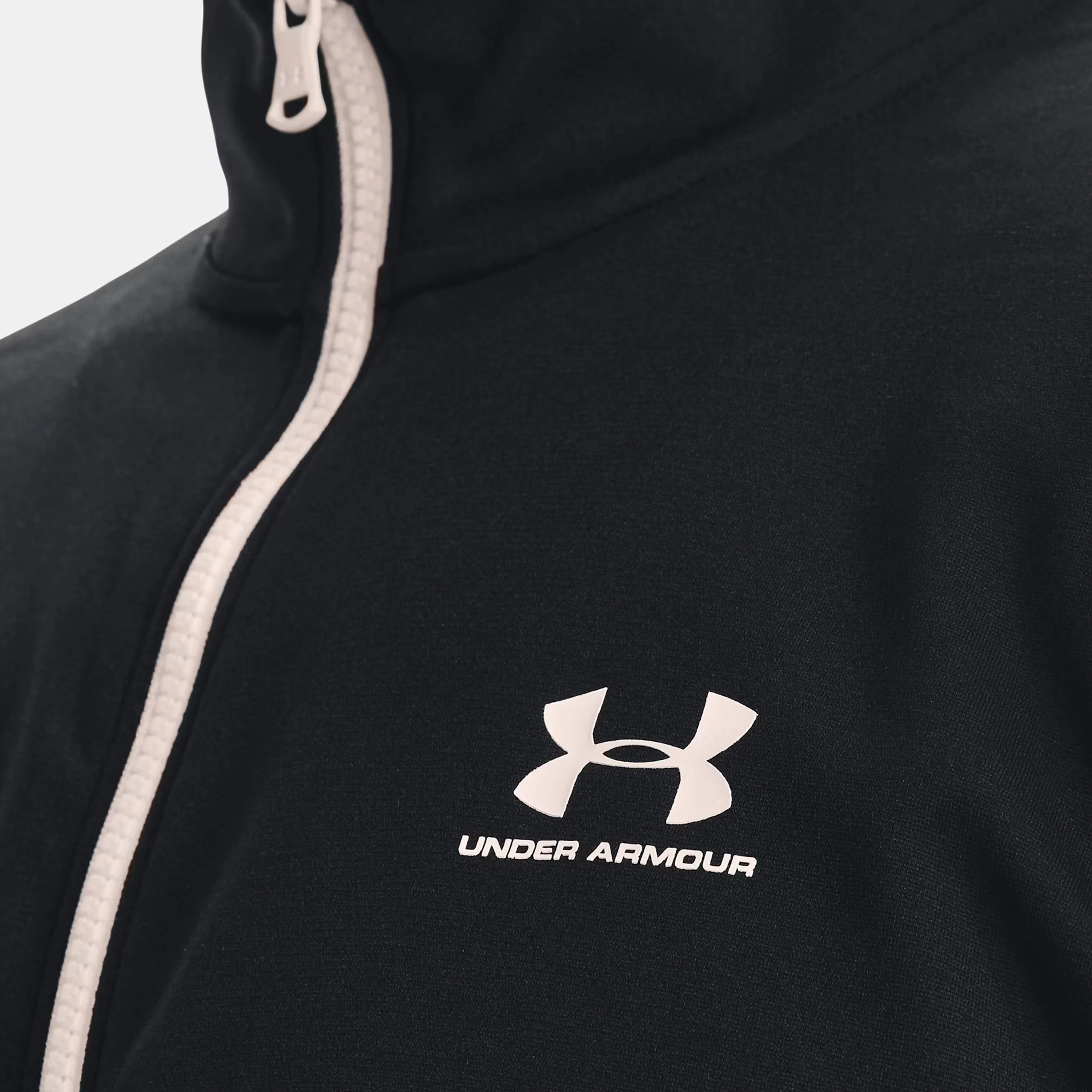 Sportstyle Tricot Trainingsjacke Herren - schwarz, weiß - Image 3