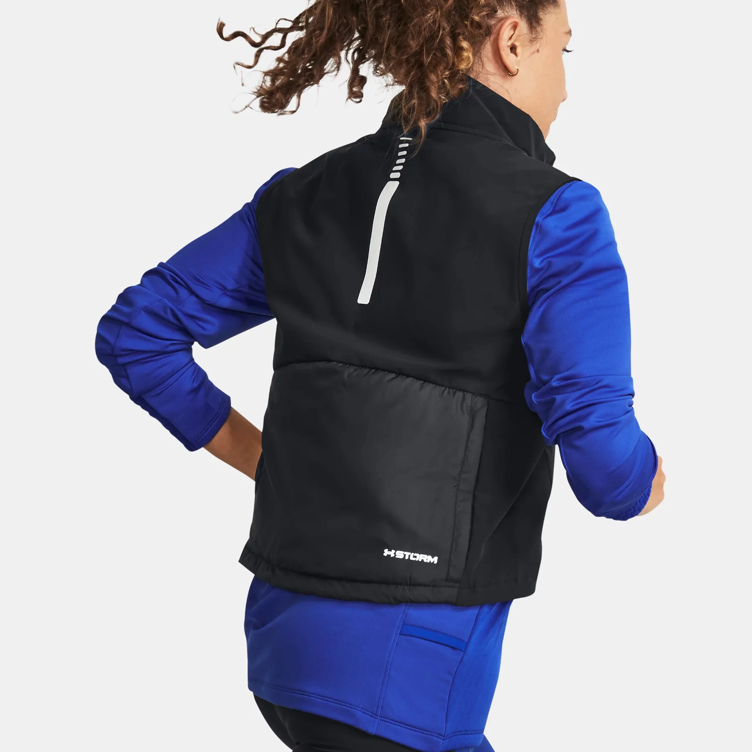 Storm Session Run Laufweste Damen-Schwarz - Image 6