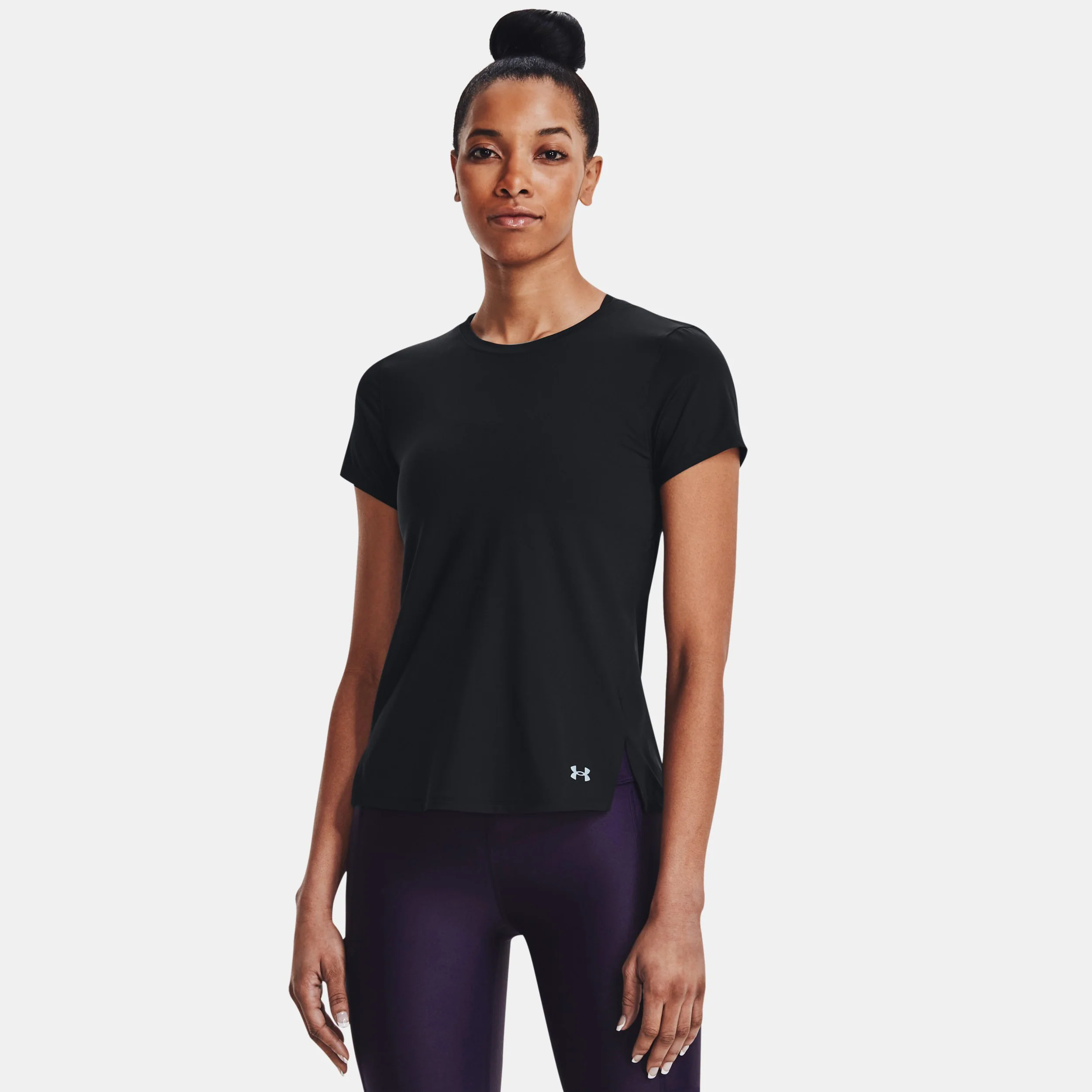 Streaker Jacquard T-Shirt Damen-Schwarz - Image 3