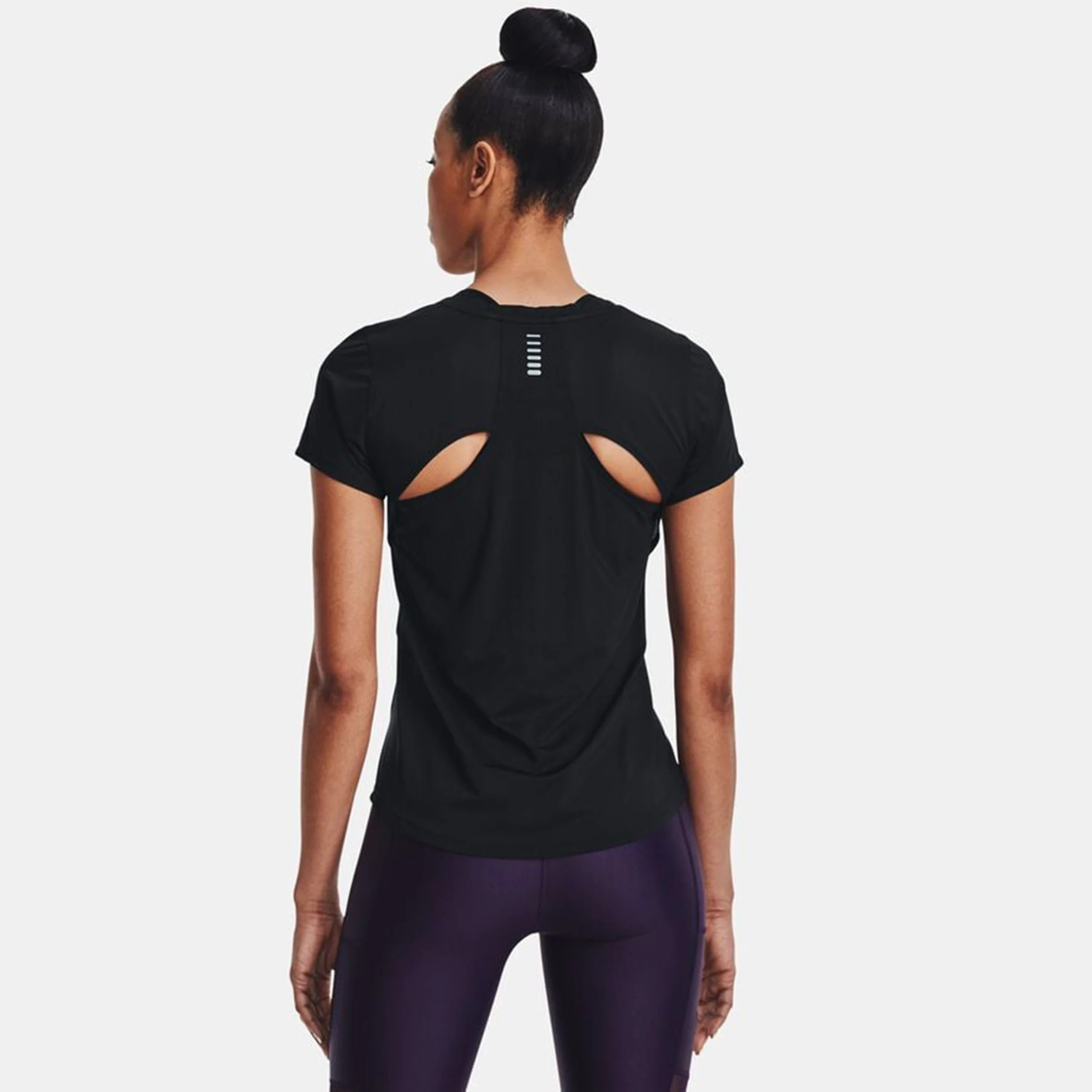 Streaker Jacquard T-Shirt Damen-Schwarz - Image 4