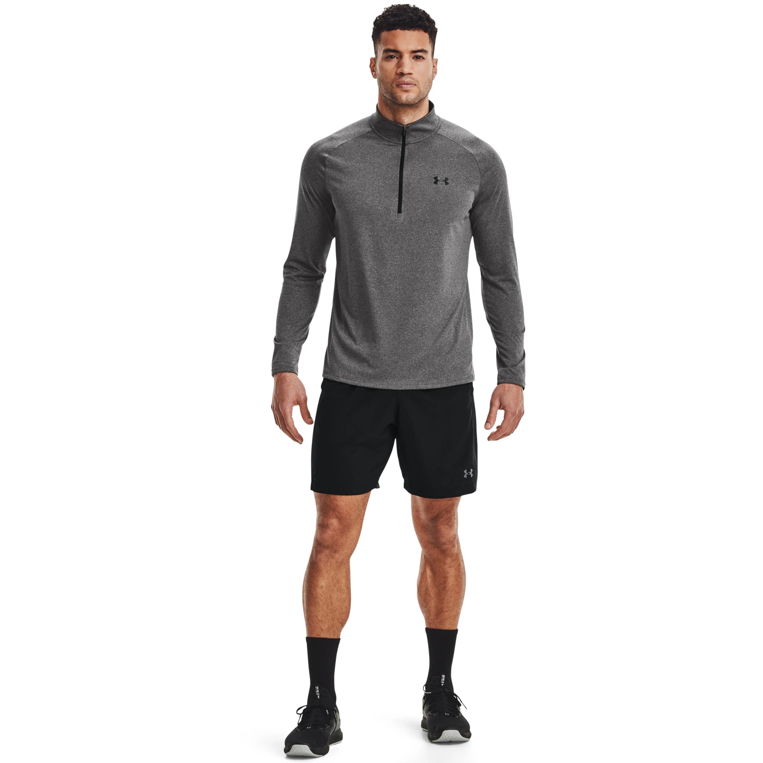 Tech 2.0 Half-Zip Longsleeve Herren-dunkelgrau - Image 5