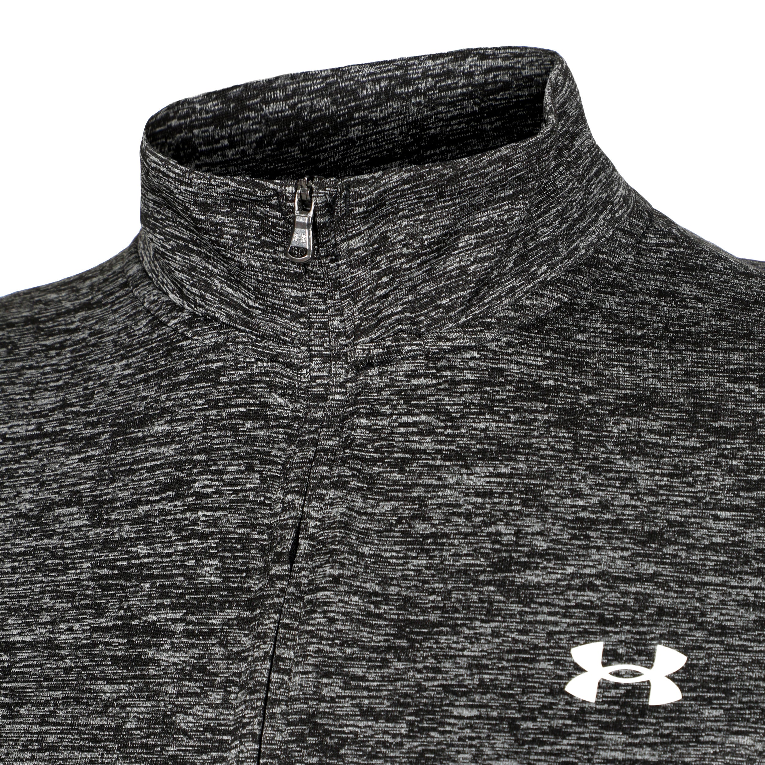 Tech Half-Zip Twist Longsleeve Damen-Schwarz - Image 3