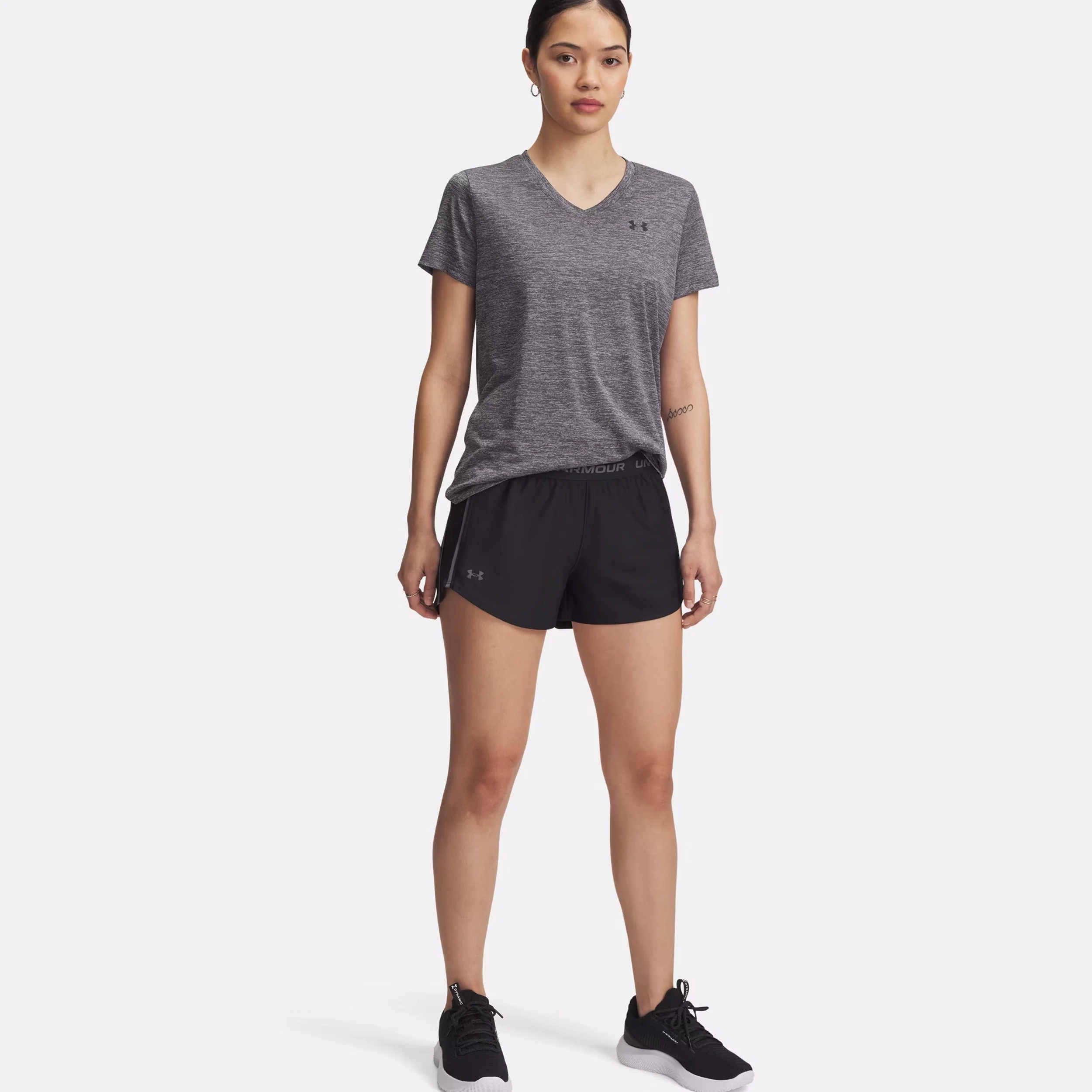Tech Play Up Ballshorts Damen-schwarz - Image 3
