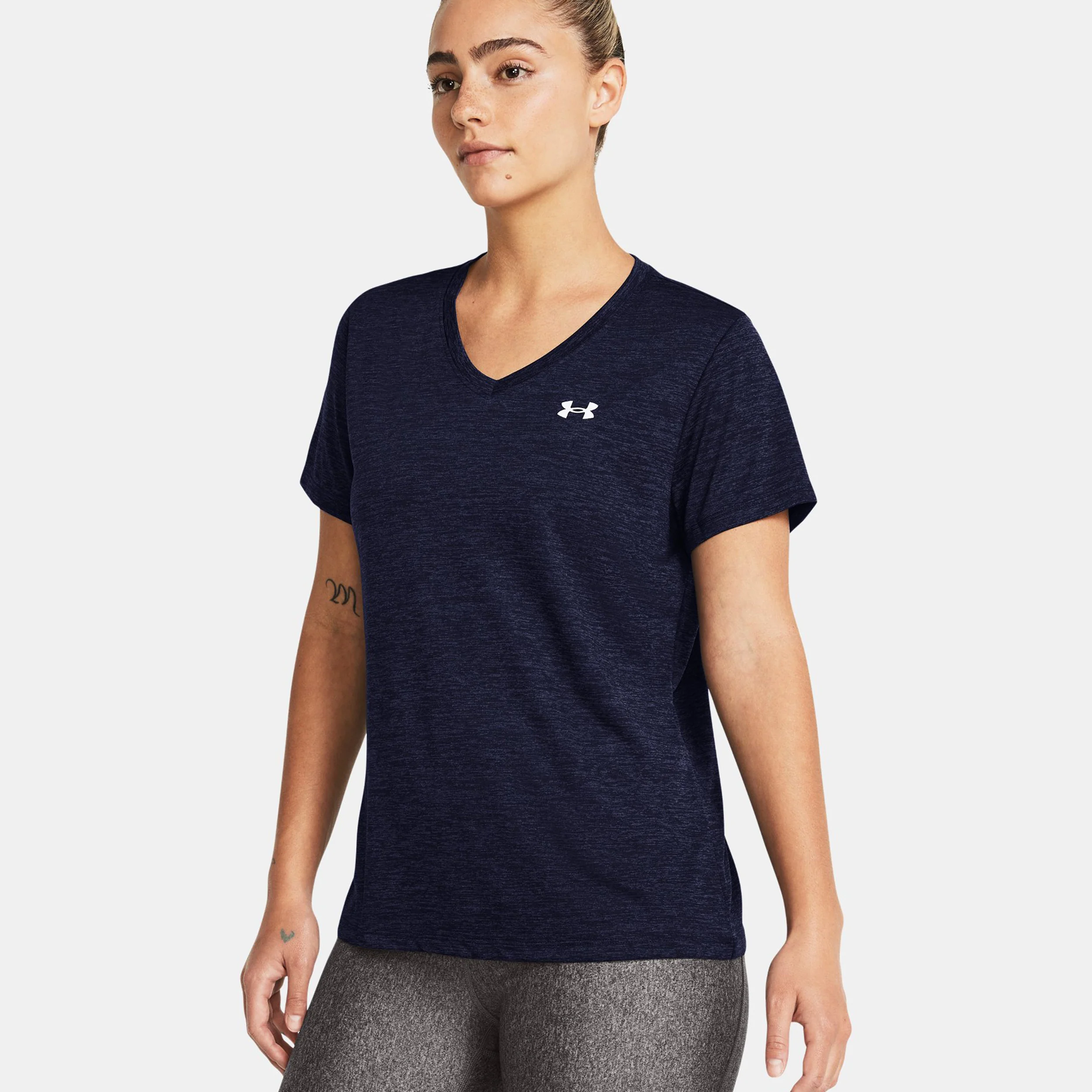 Tech SSV Twist T-Shirt Damen-Blau - Image 3