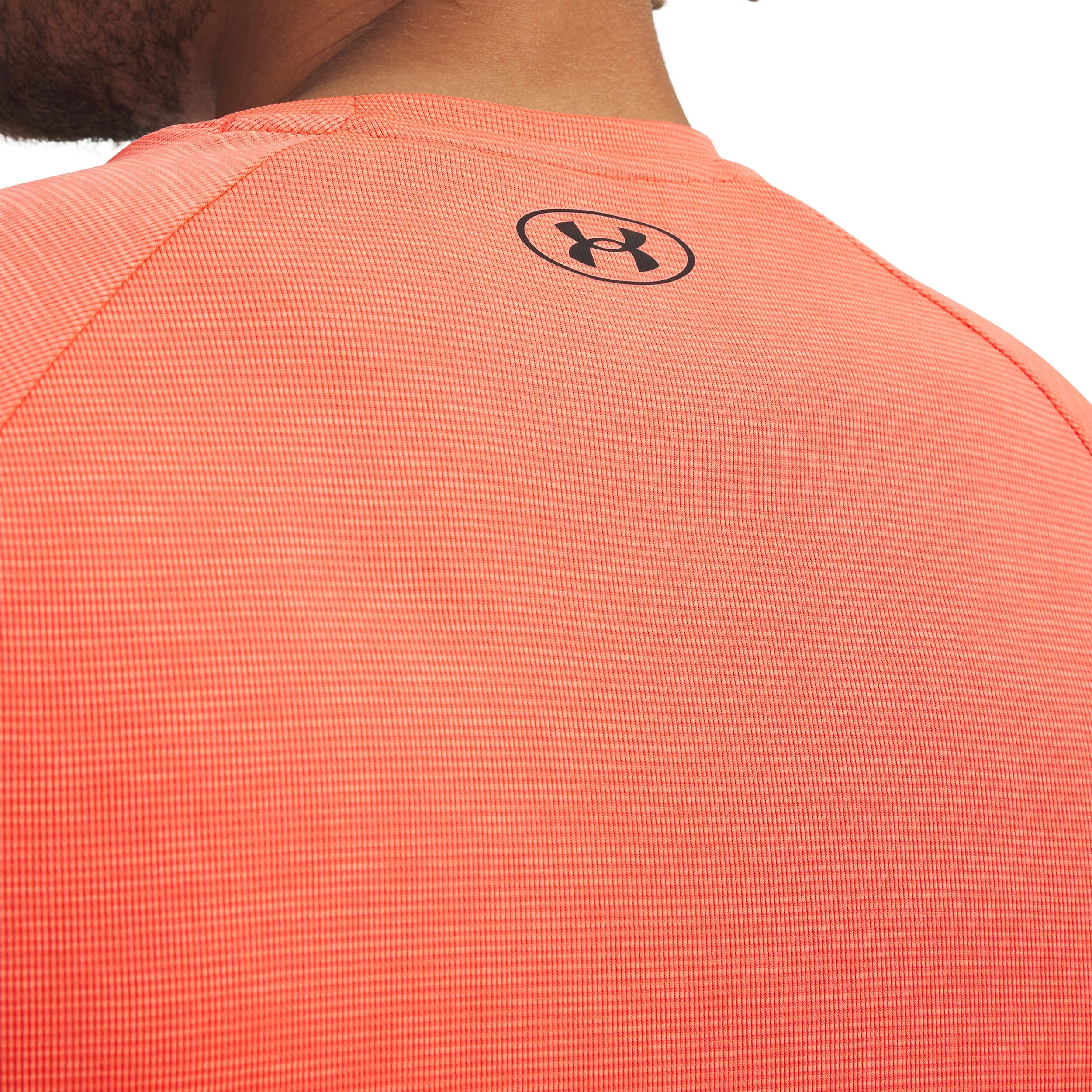 Tech Textured T-Shirt Herren-rot, schwarz - Image 3