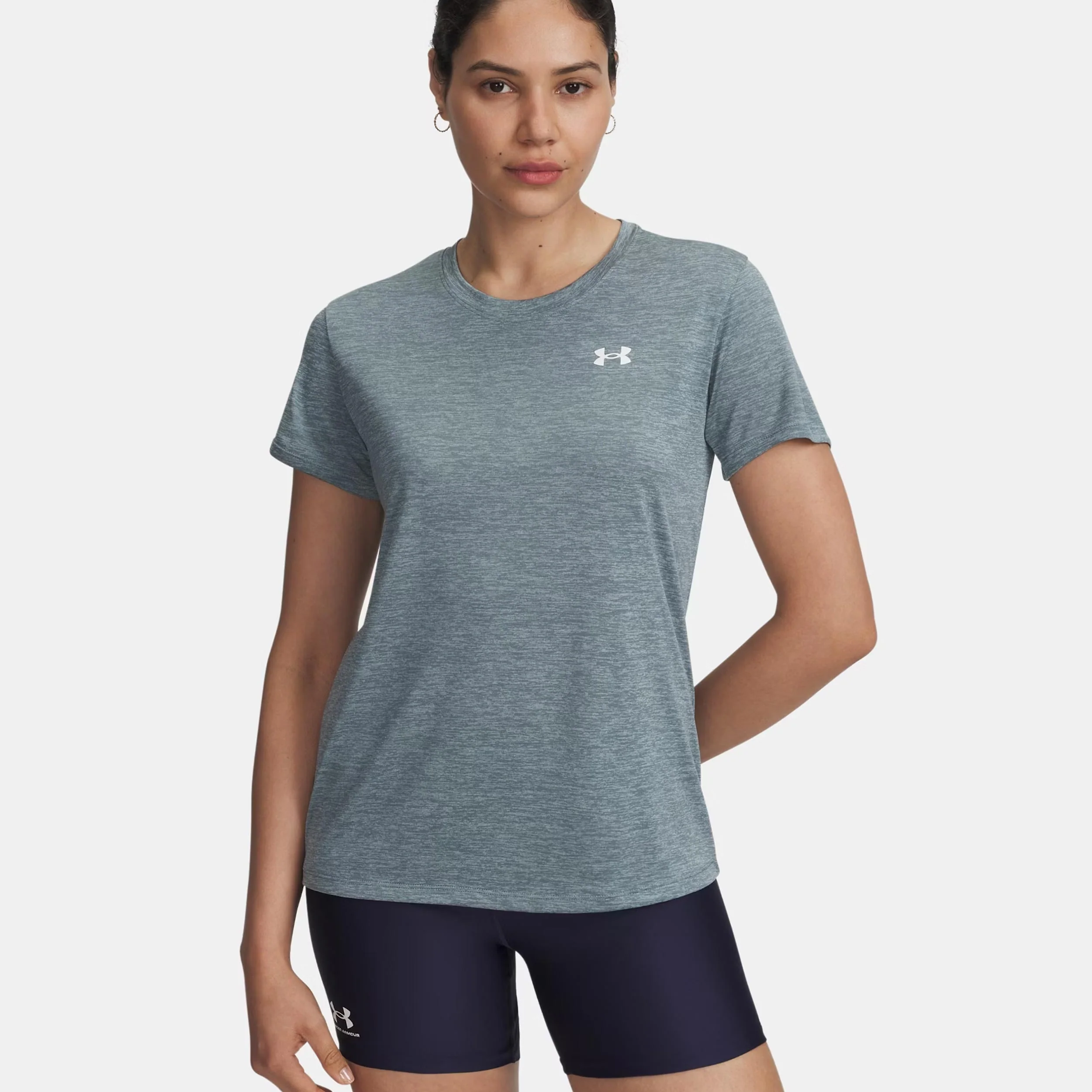 Tech Twist T-Shirt Damen-blaugrau - Image 3
