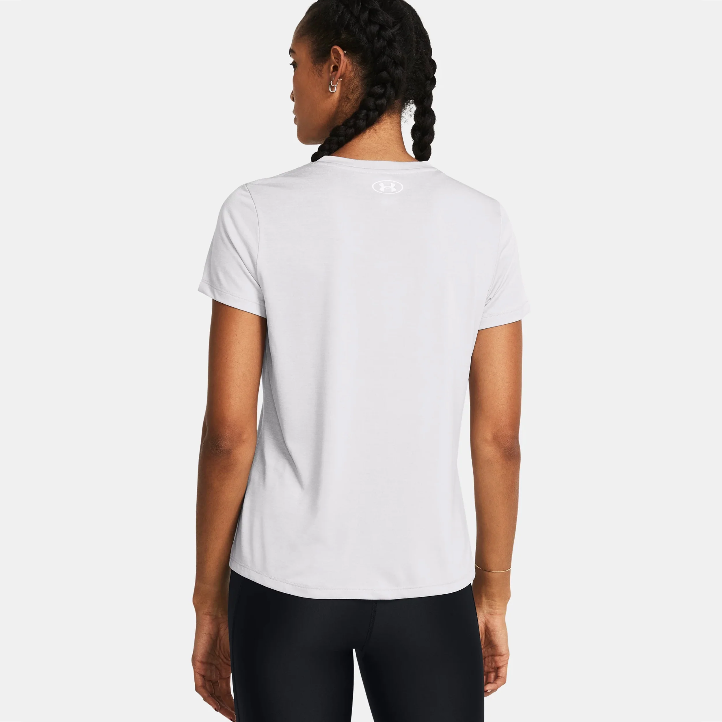Tech Twist T-Shirt Damen-Grau - Image 4