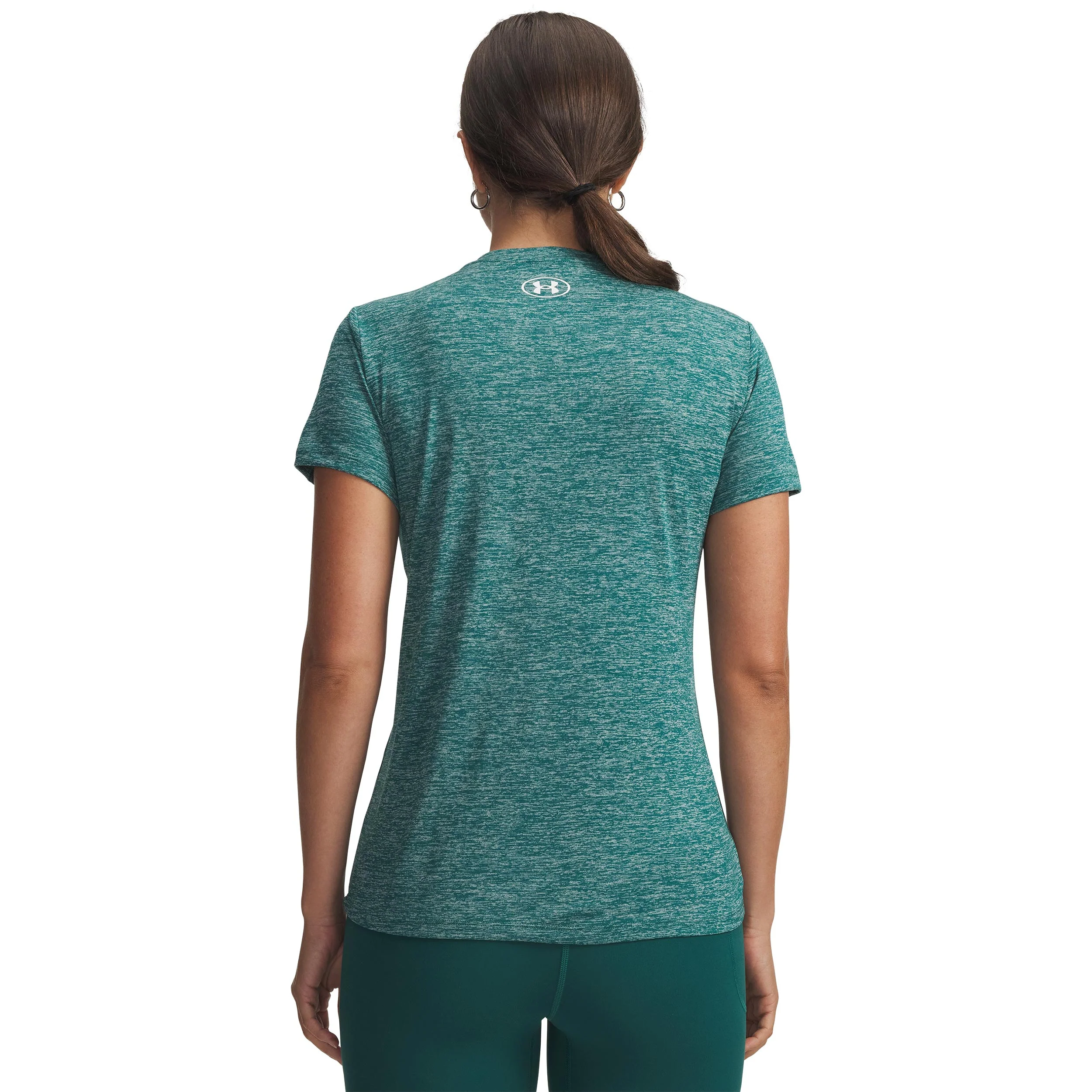 Tech Twist T-Shirt Damen-grün, weiß - Image 2