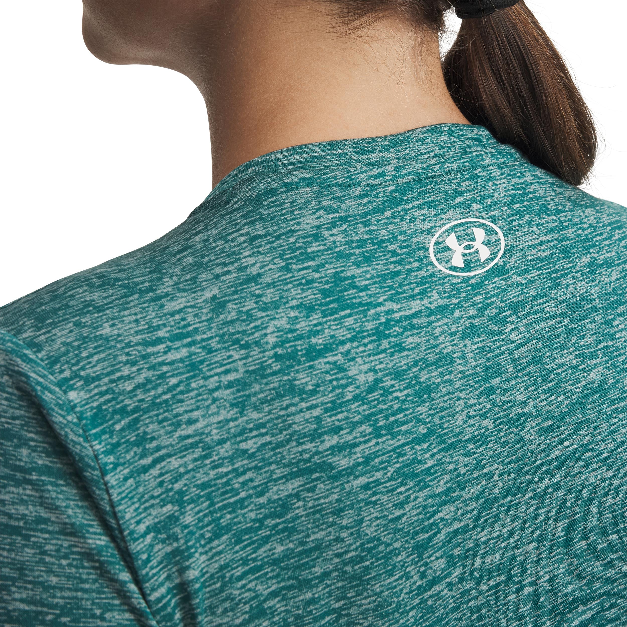 Tech Twist T-Shirt Damen-grün, weiß - Image 3
