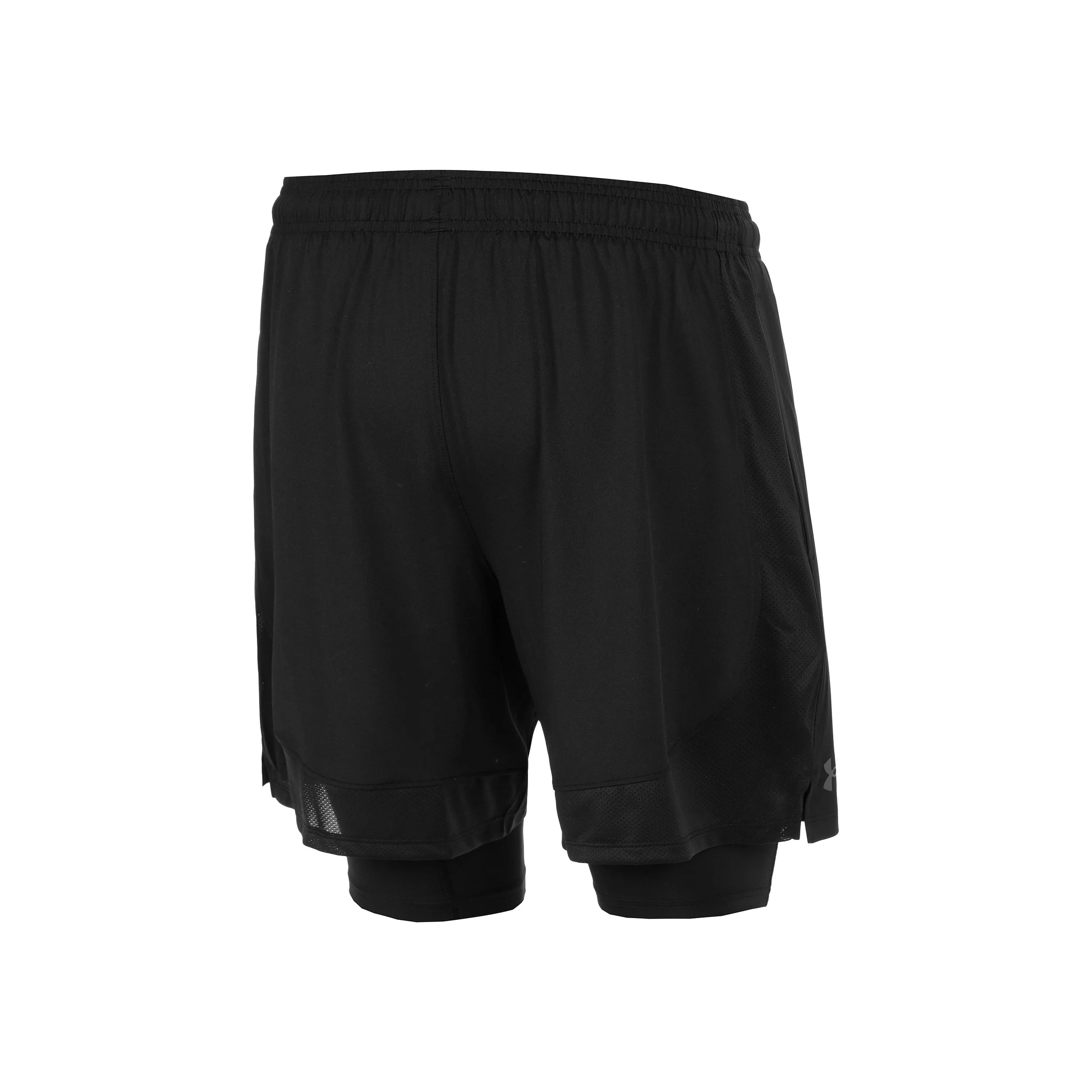 Tech Vent 2in1 Shorts Herren-Schwarz - Image 2