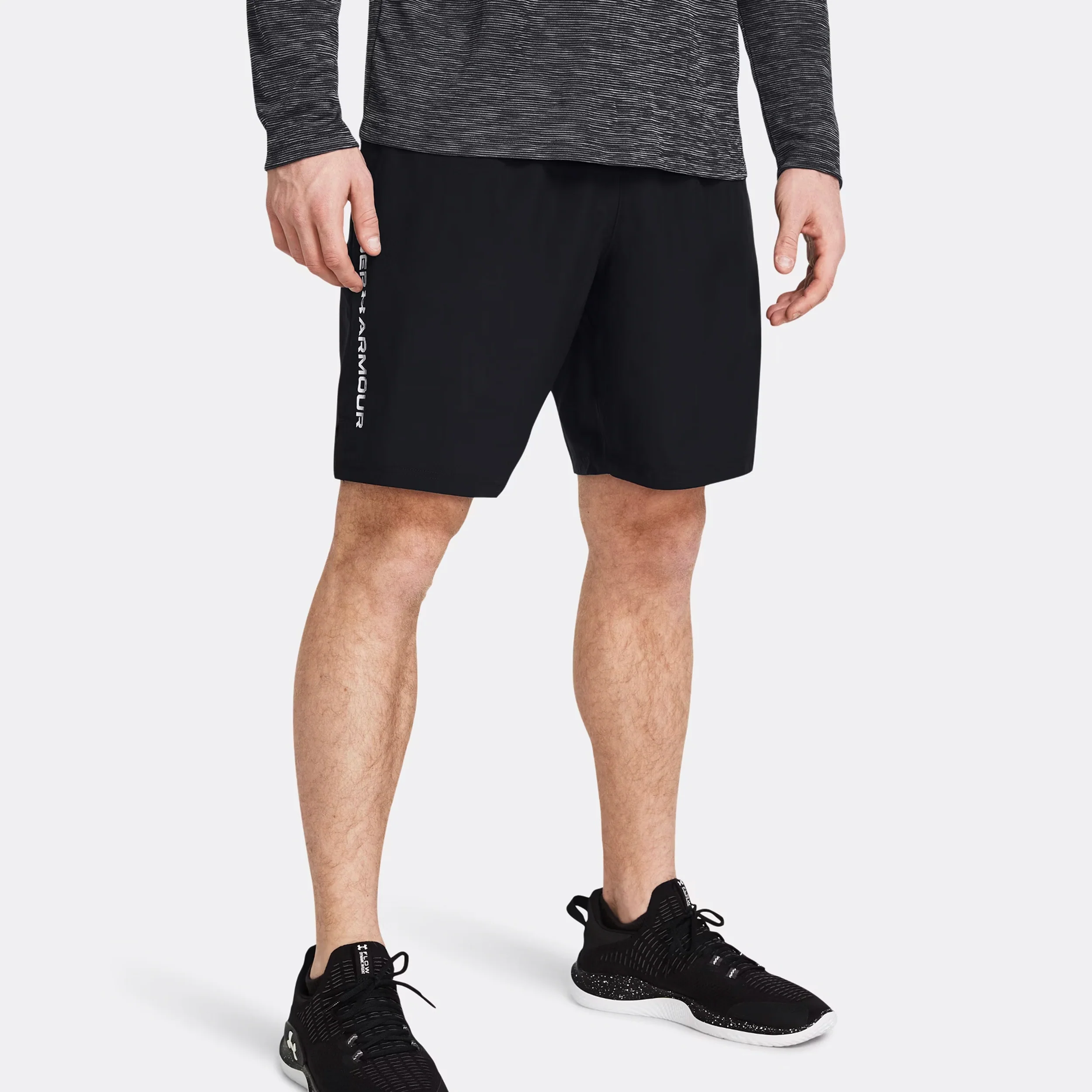 Tech Woven Shorts Herren-Schwarz - Image 3