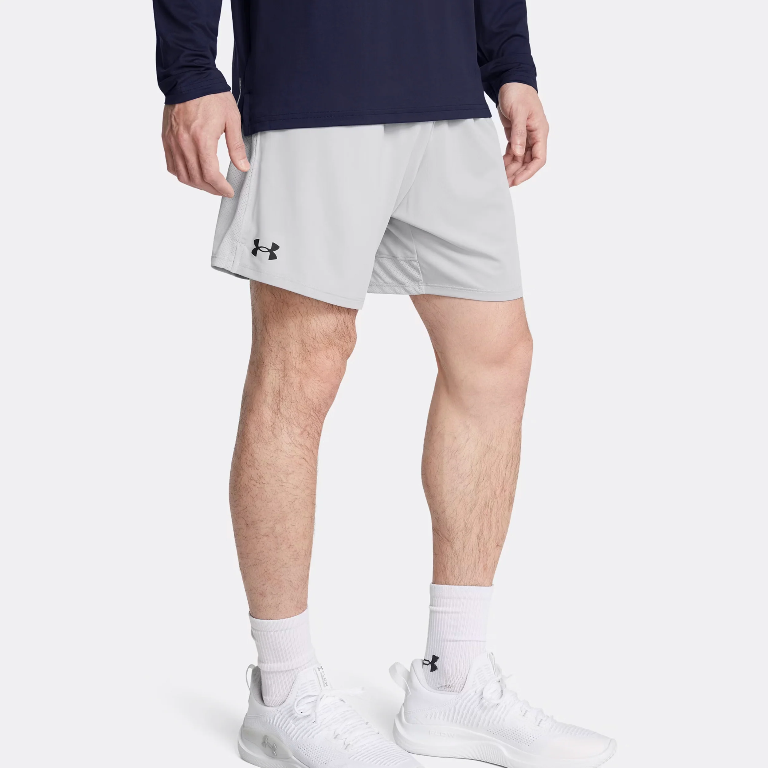 Techent 7in Shorts Herren-Grau - Image 3