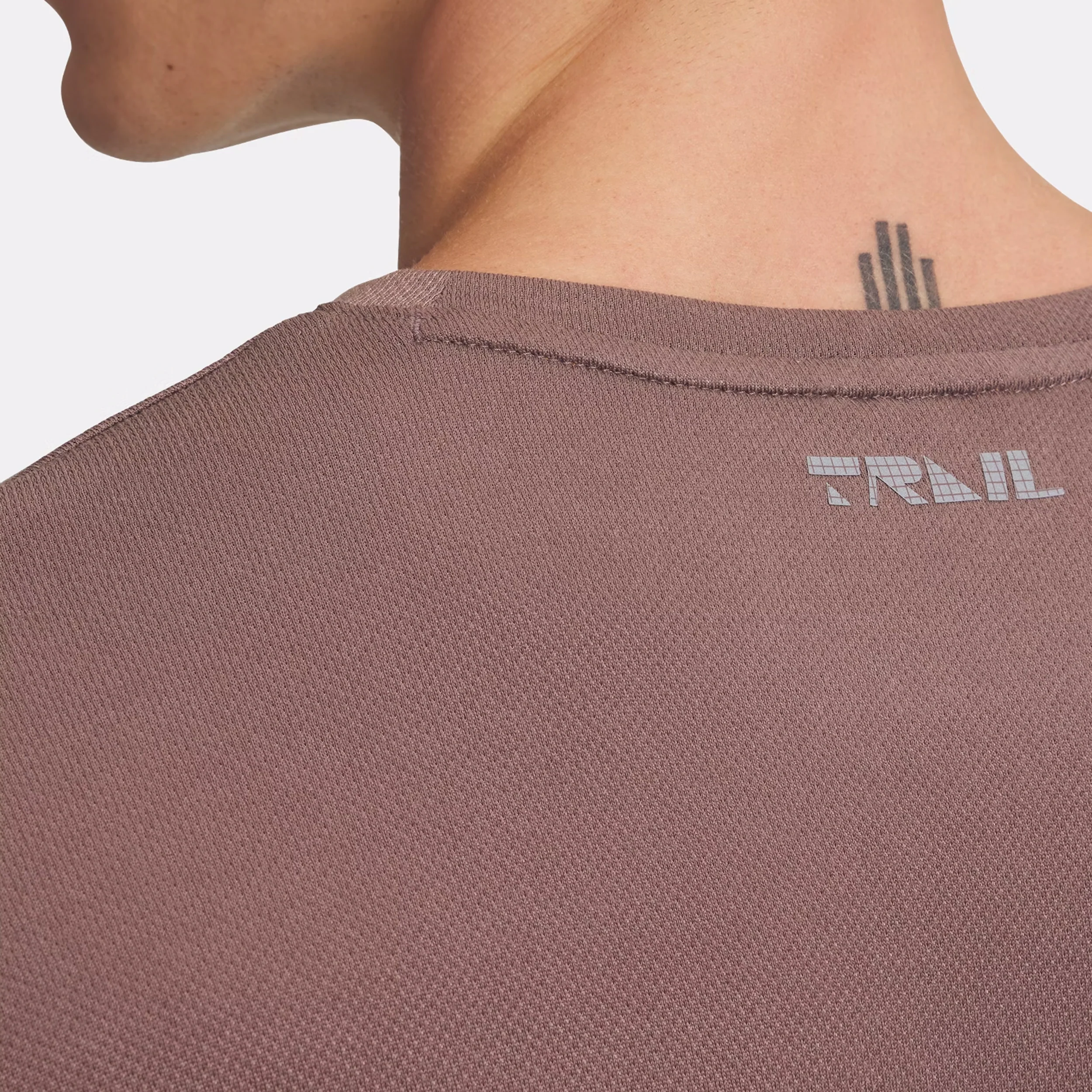 Trail Run Laufshirt Herren-Dunkelgrau - Image 4