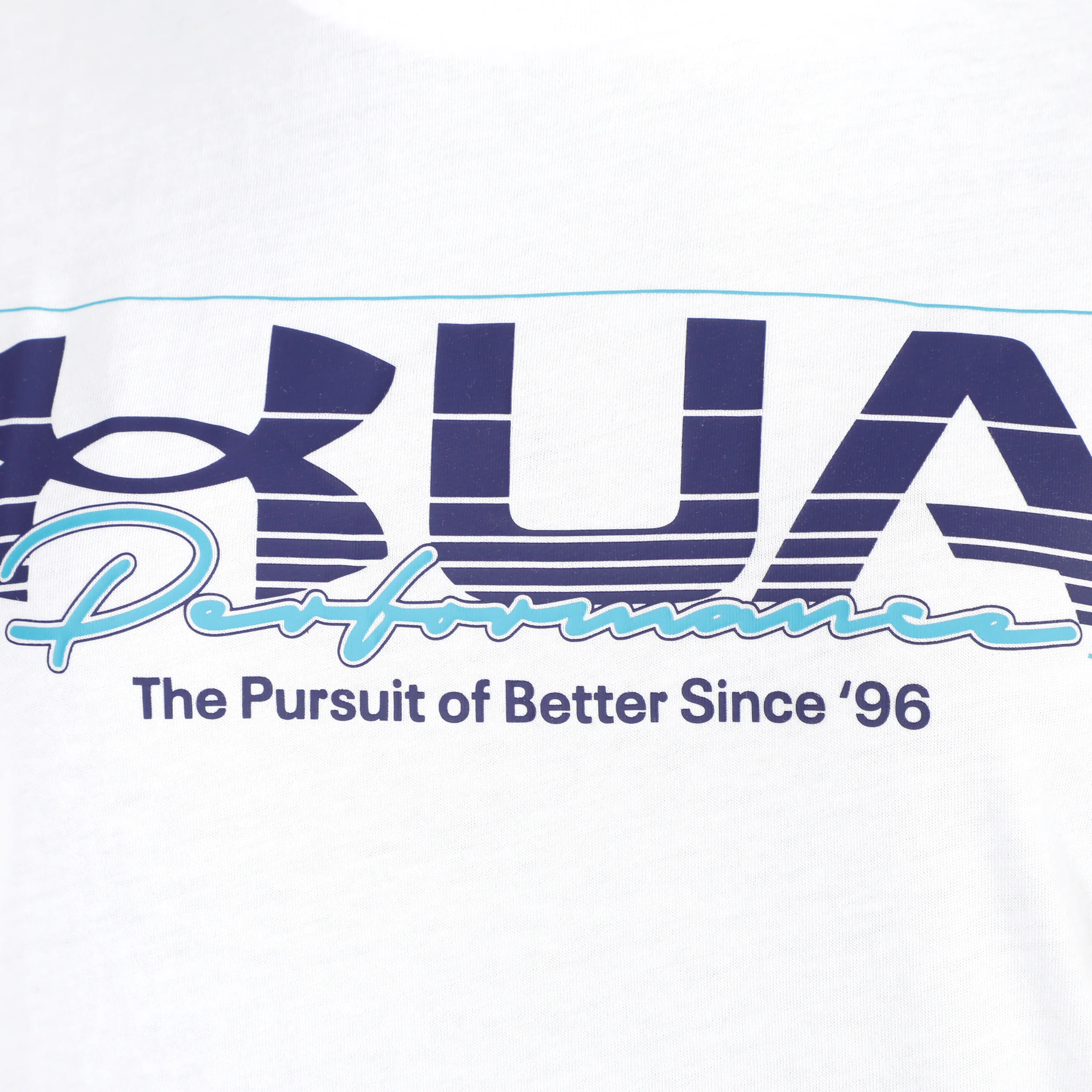 UA Vintage Performance T-Shirt Damen-Weiß - Image 3