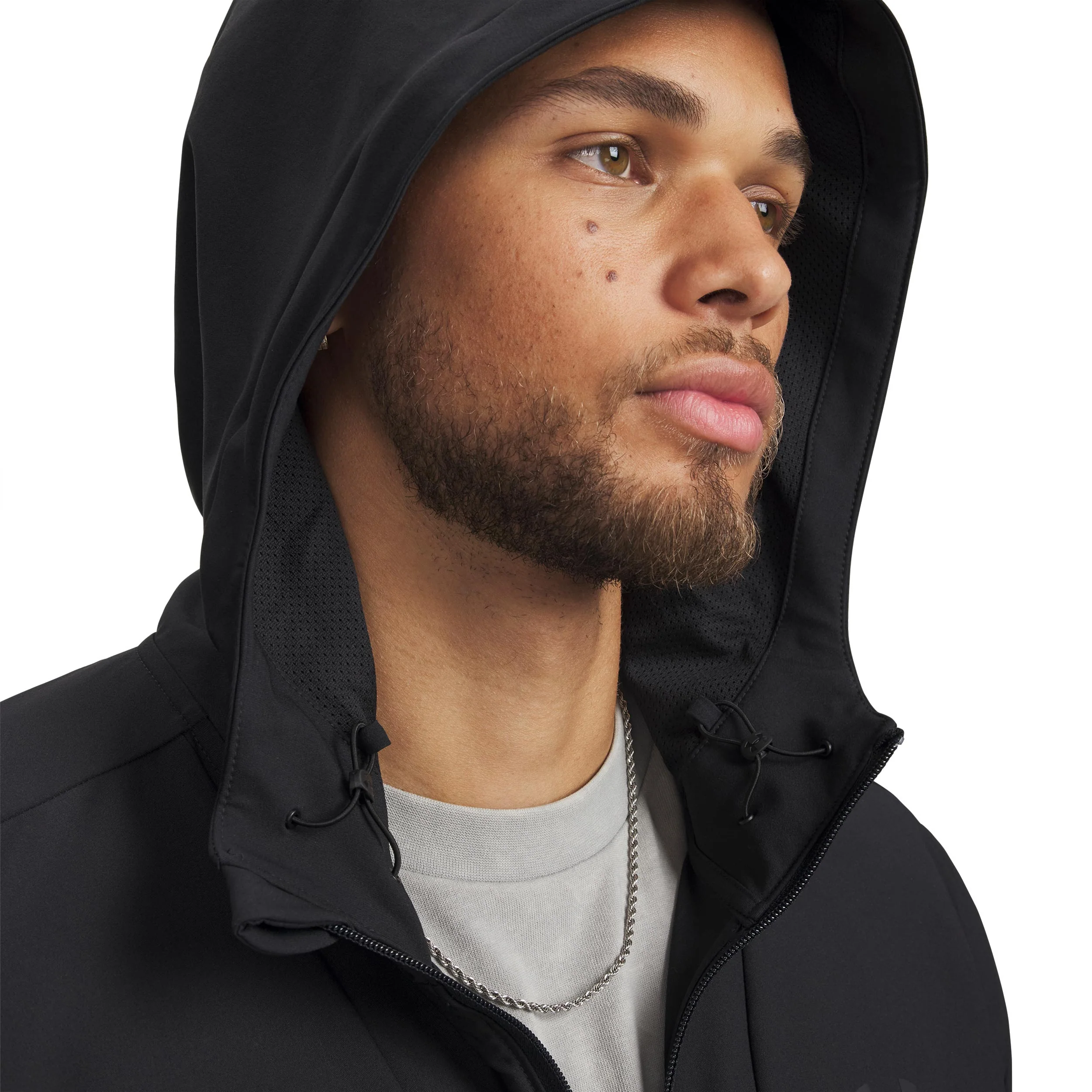Unstoppable Woven Trainingsjacke Herren-schwarz, schwarz - Image 3