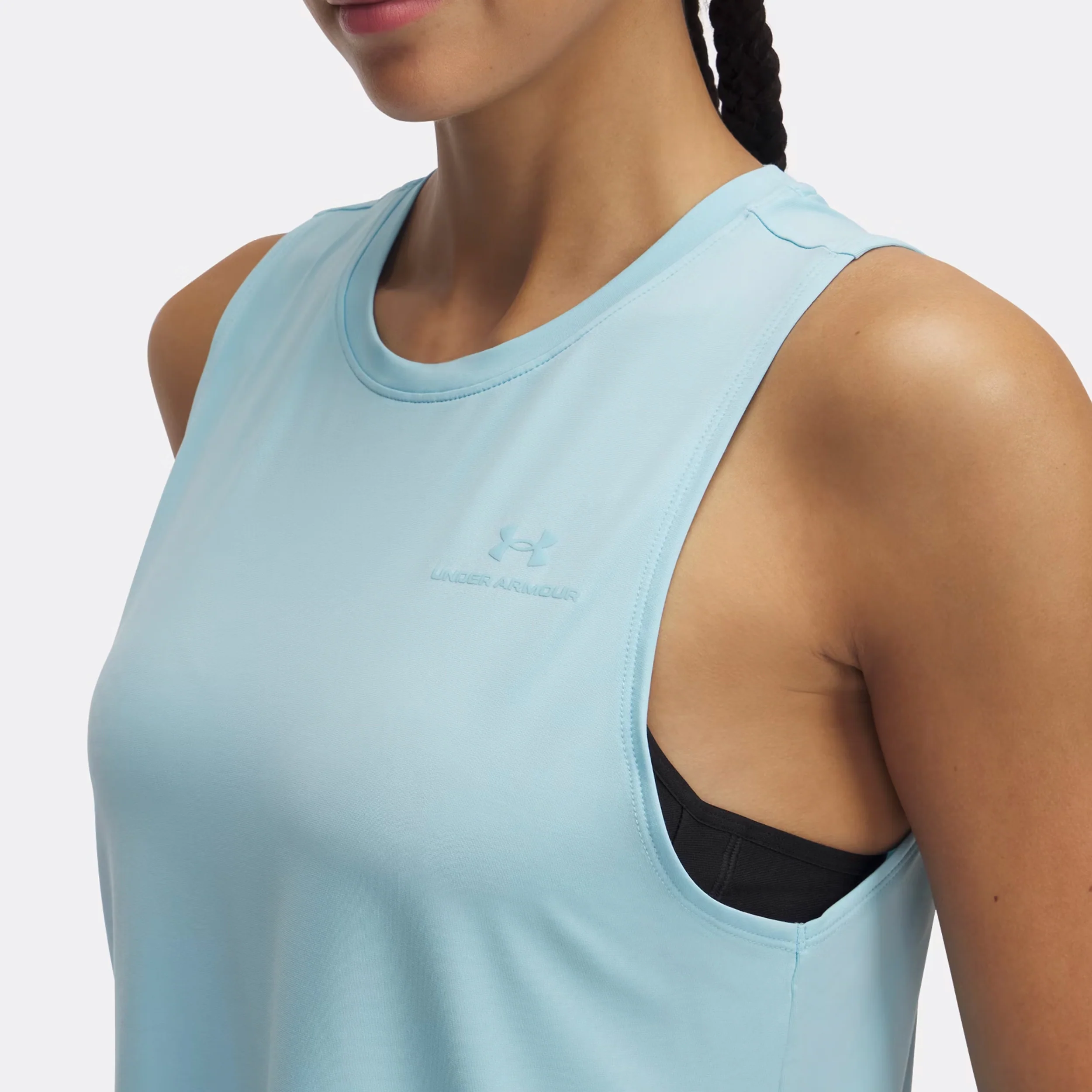 Vanish Energy Crop Tank-Top Damen-Blau - Image 3