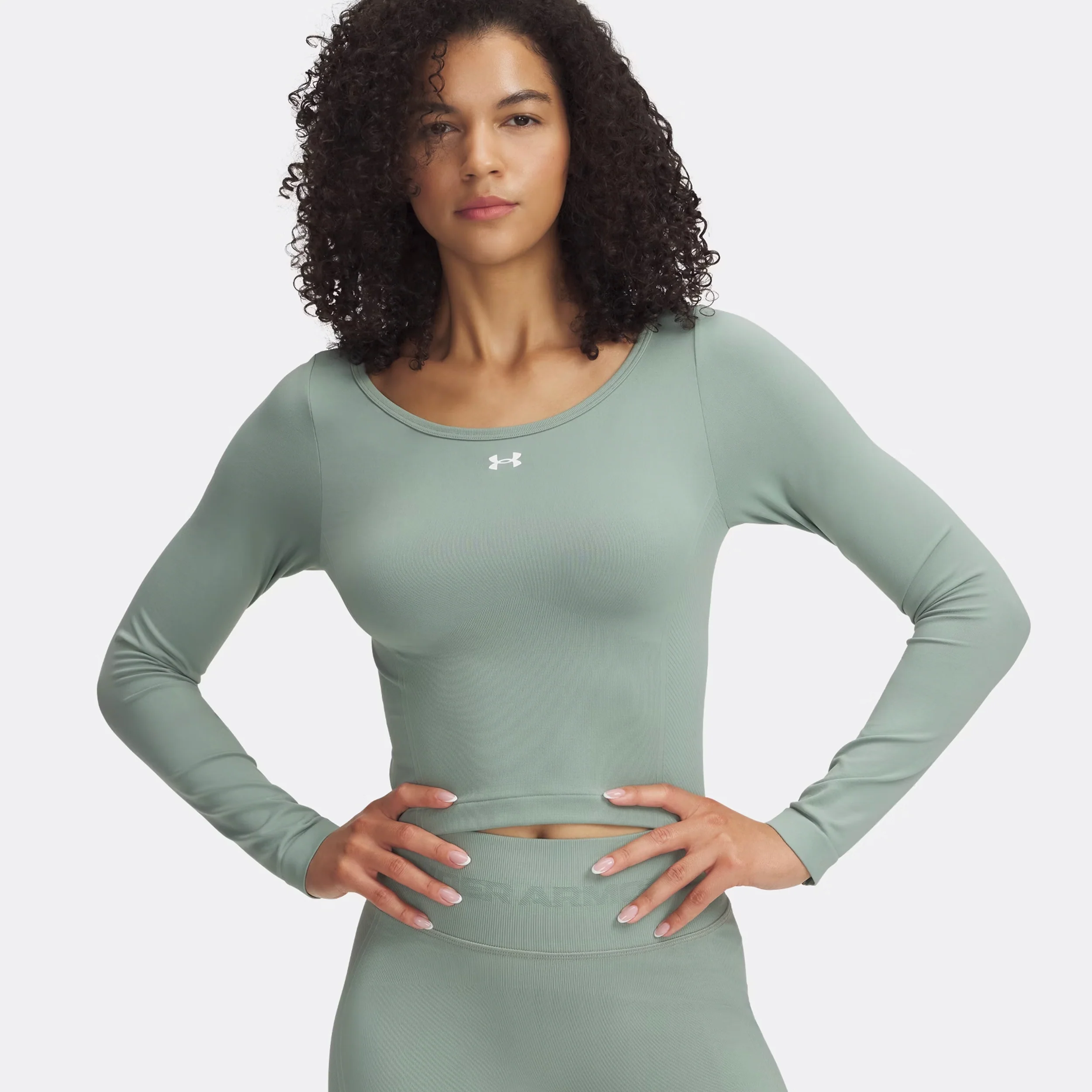 Vanish Seamless Longsleeve Damen-Grün