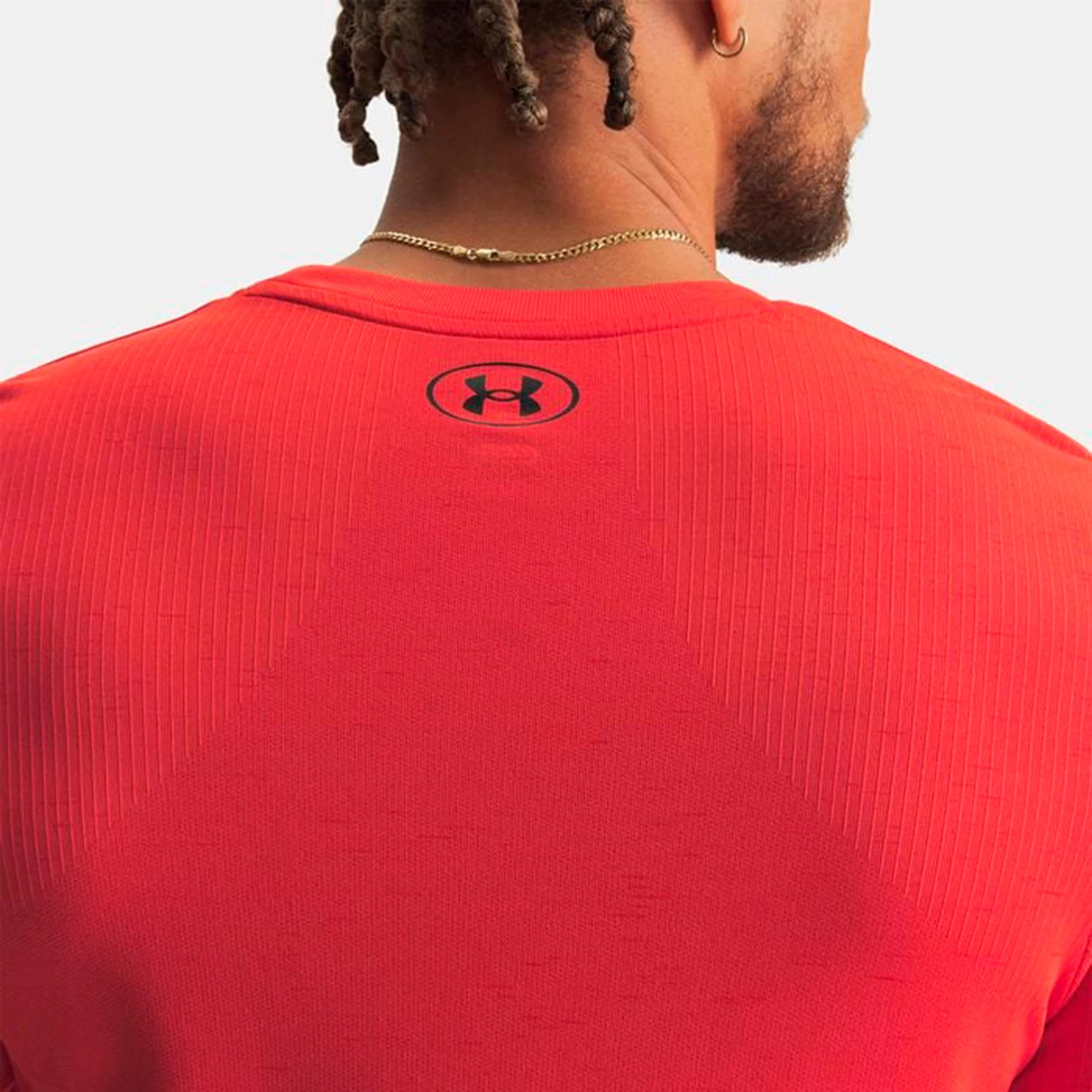 Vanish Seamless T-Shirt Herren-rot, schwarz - Image 3