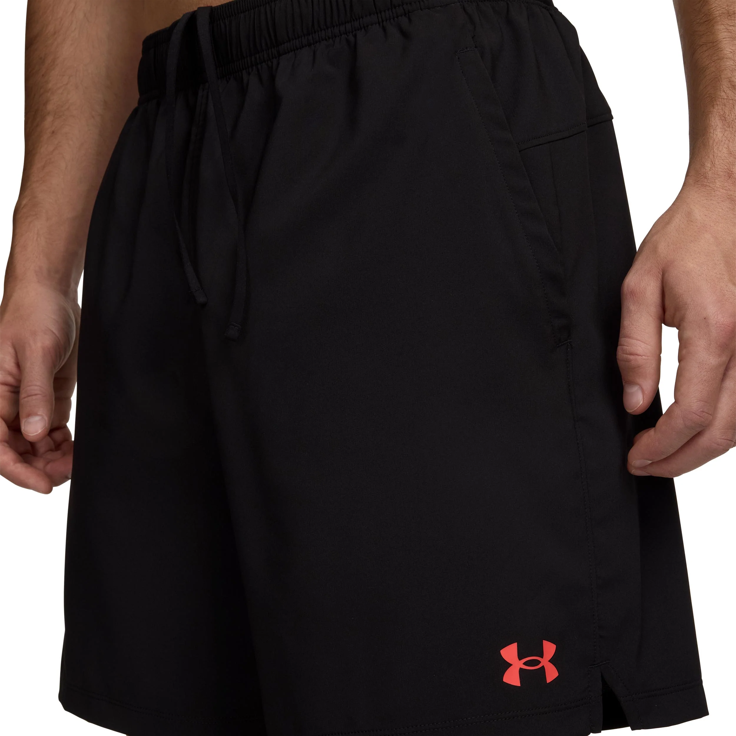 Vanish Woven 2.0 6in Shorts Herren-schwarz, rot - Image 3