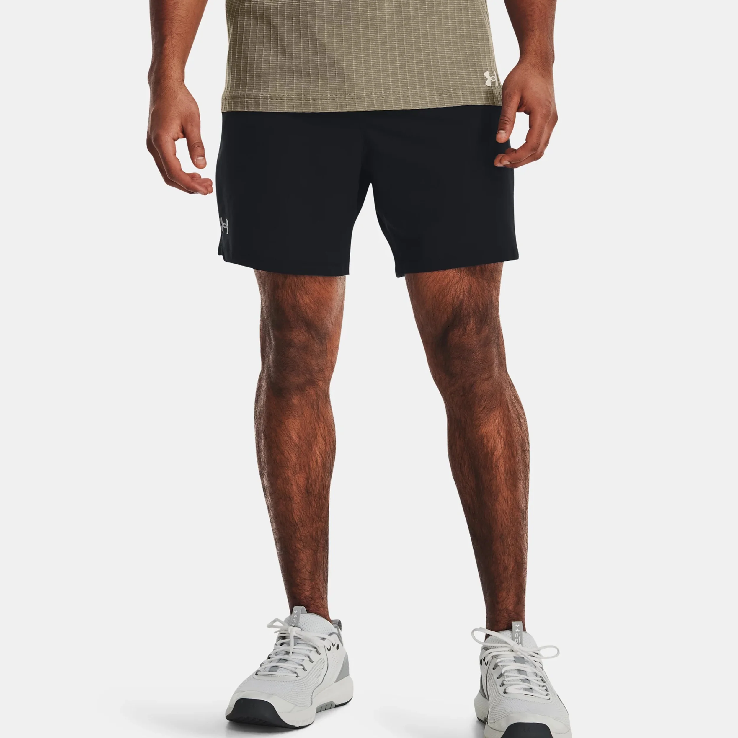 Vanish Woven 6in Shorts Herren-Schwarz,Grau - Image 3