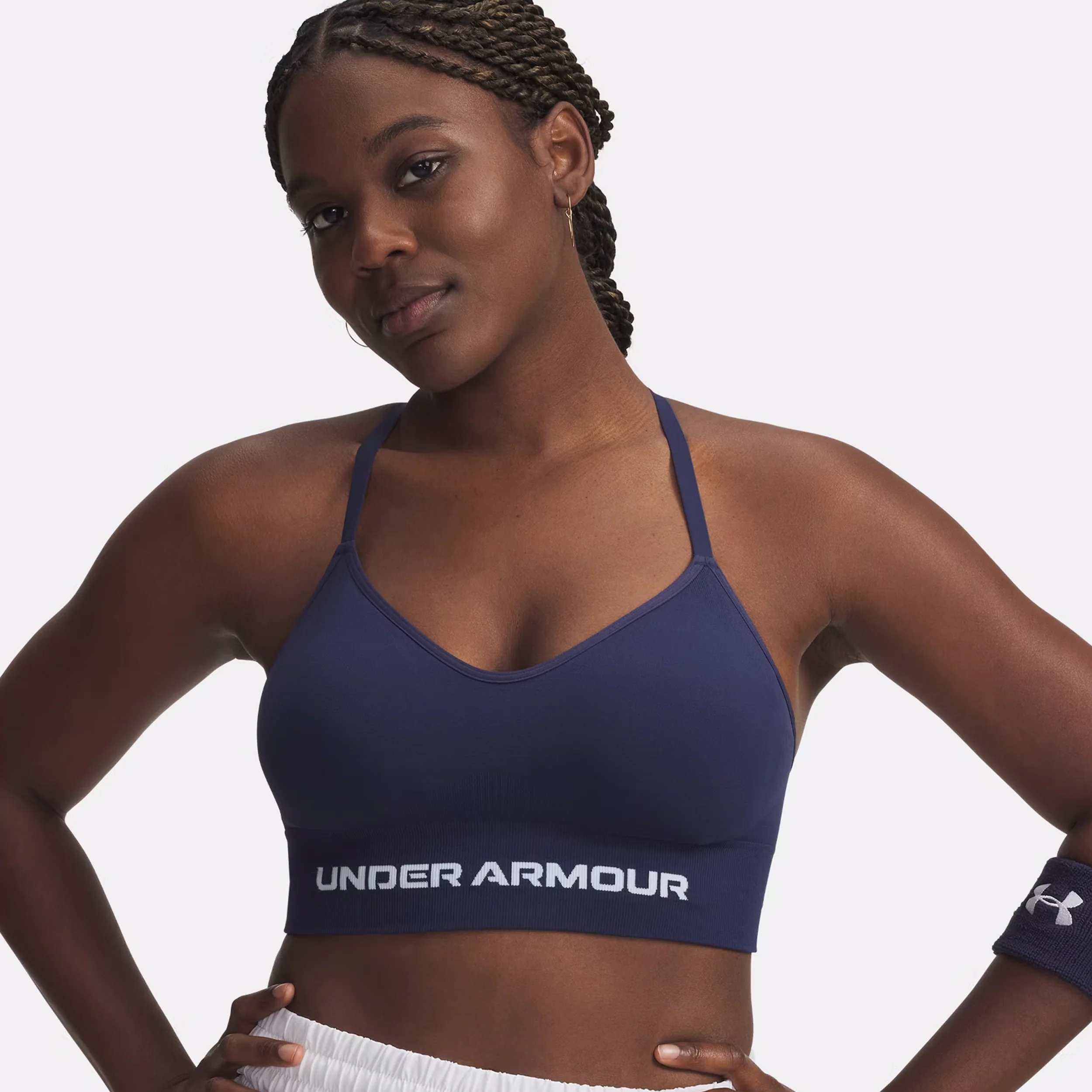 Vanisheamle Low Sport-BH Damen-Blau - Image 4