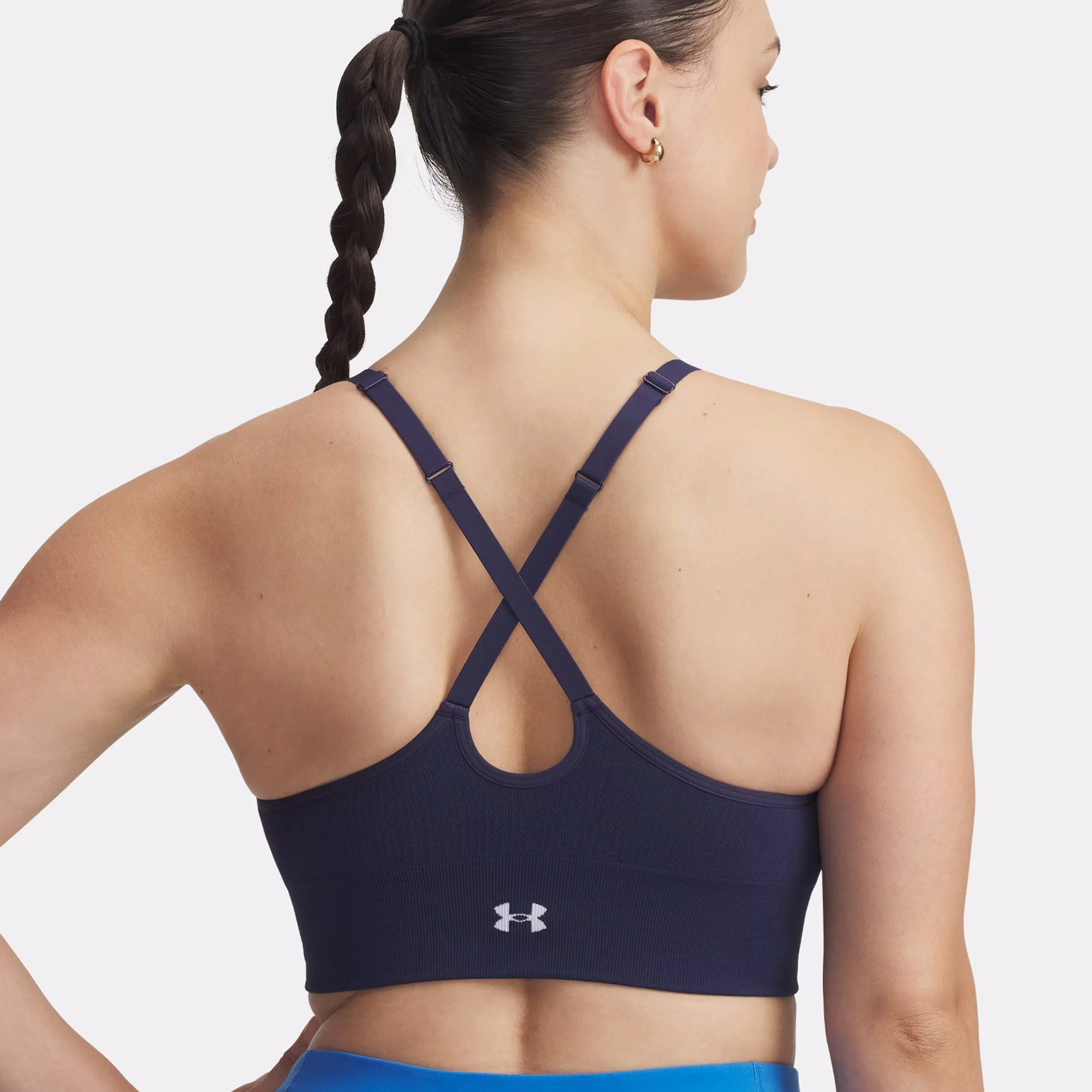 Vanisheamle Low Sport-BH Damen-Blau - Image 7