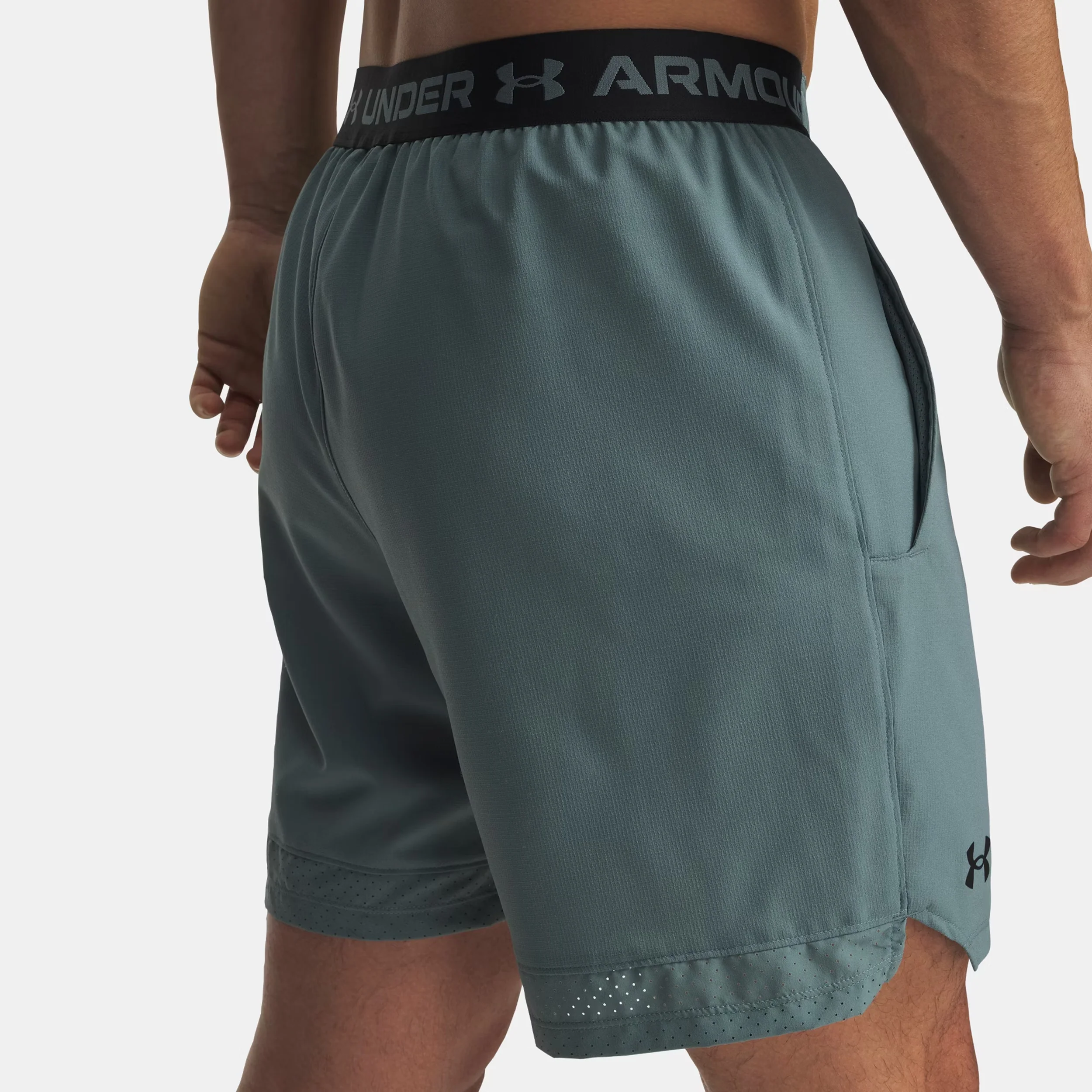 Vansih Woven 6in Shorts Herren-blaugrau - Image 3