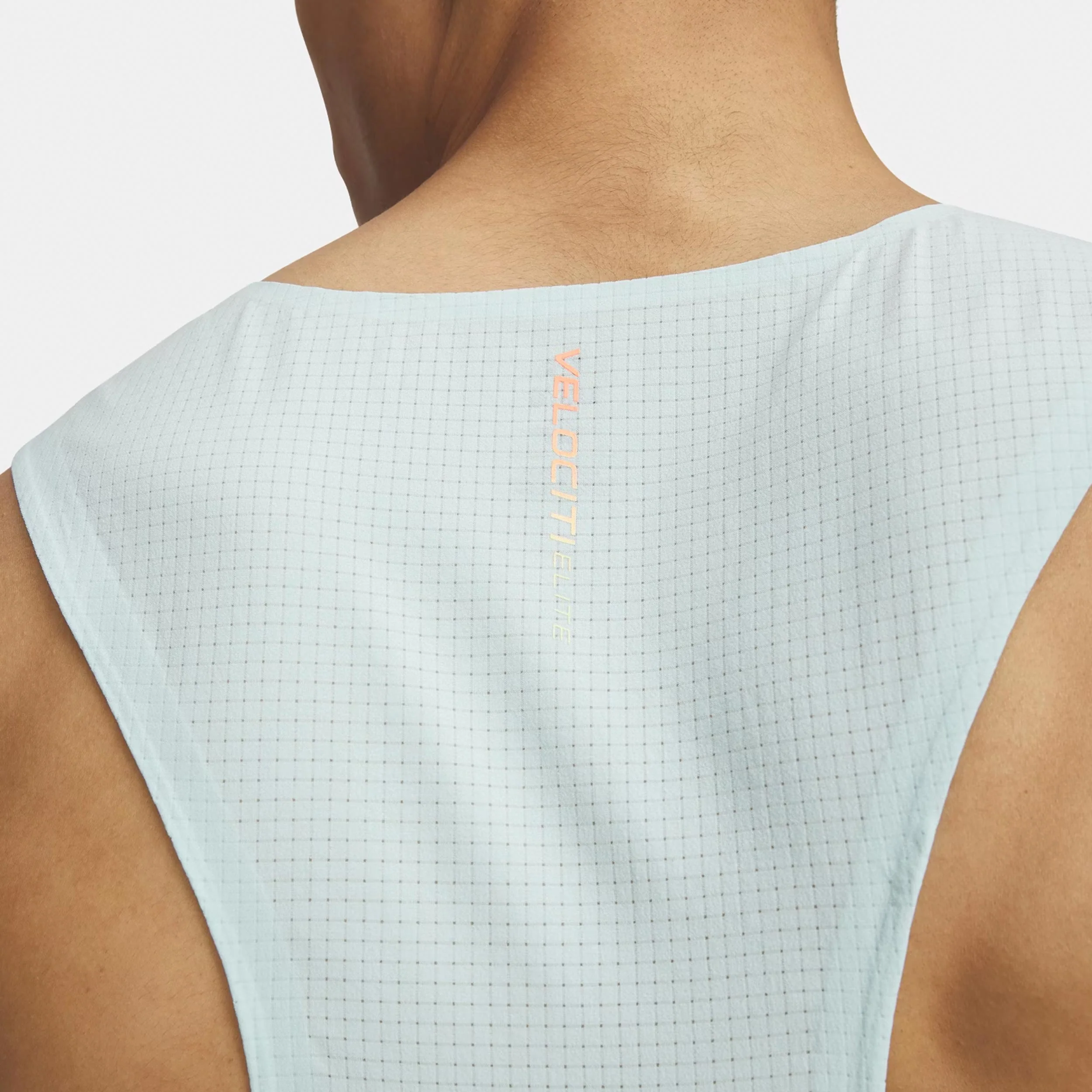 Velociti Elite Singlet Laufshirt Herren-mint, koralle - Image 3