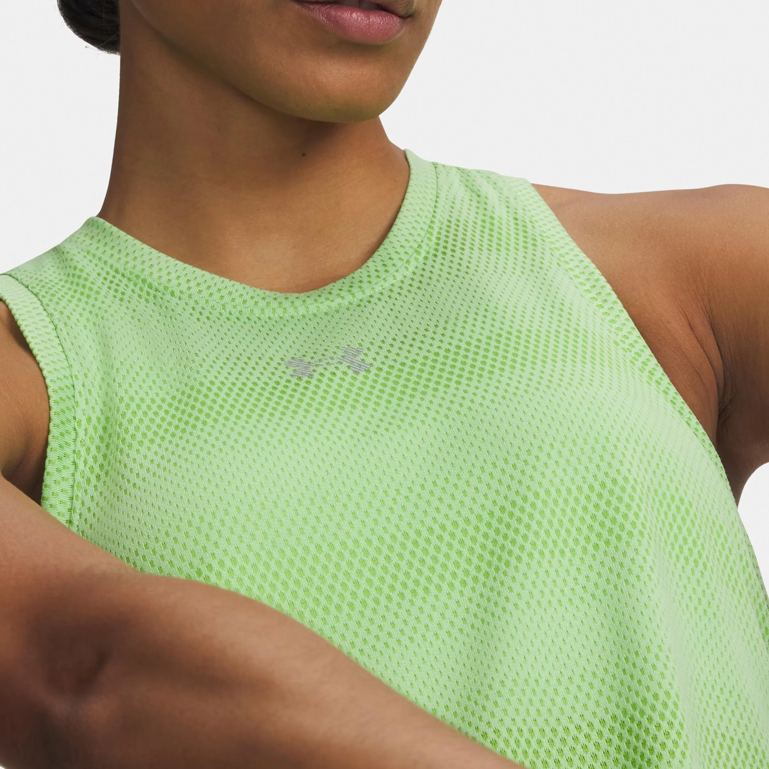 Velociti Laufshirt Damen - neongrün, silber - Image 3