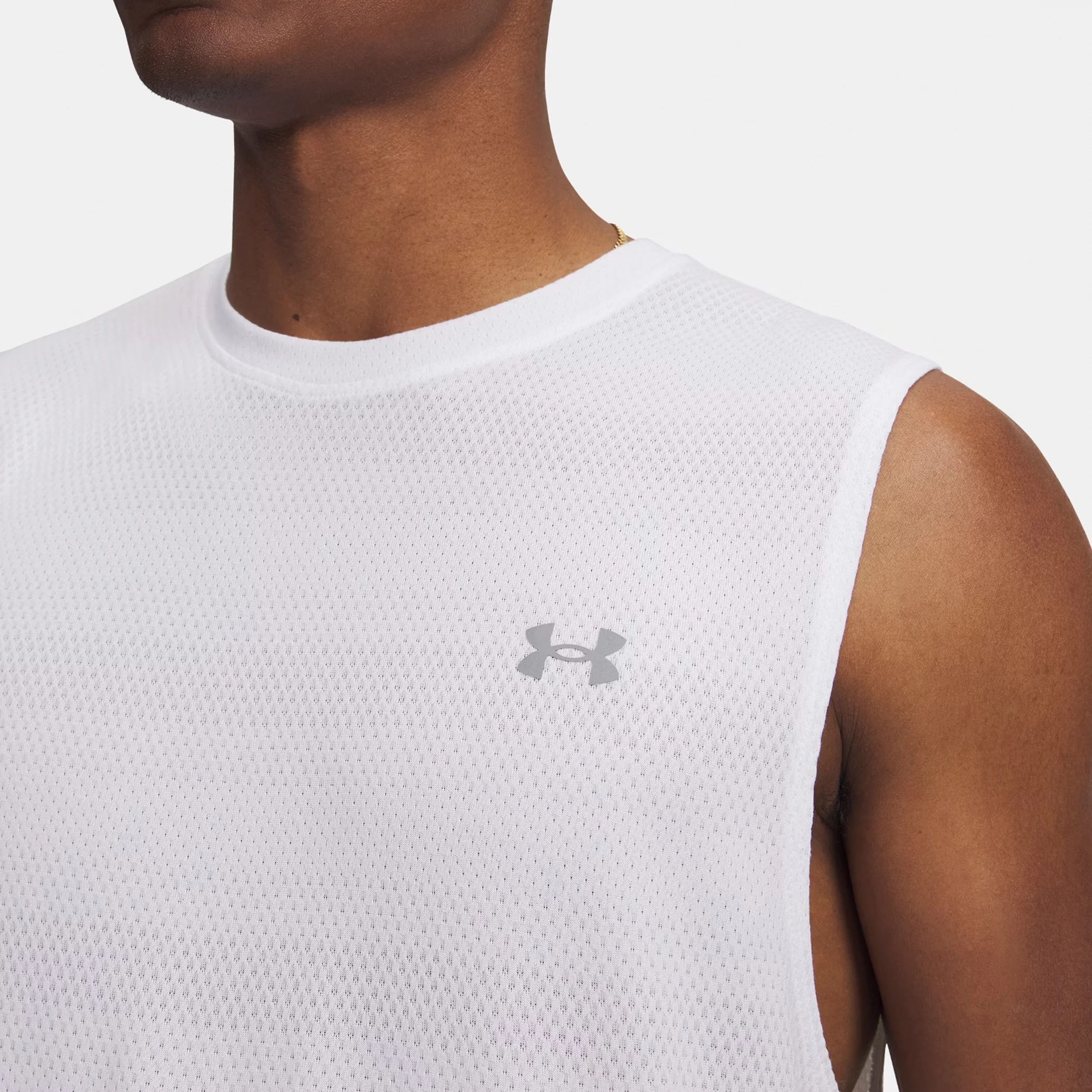 Velociti  Laufshirt Herren-weiß, silber - Image 3