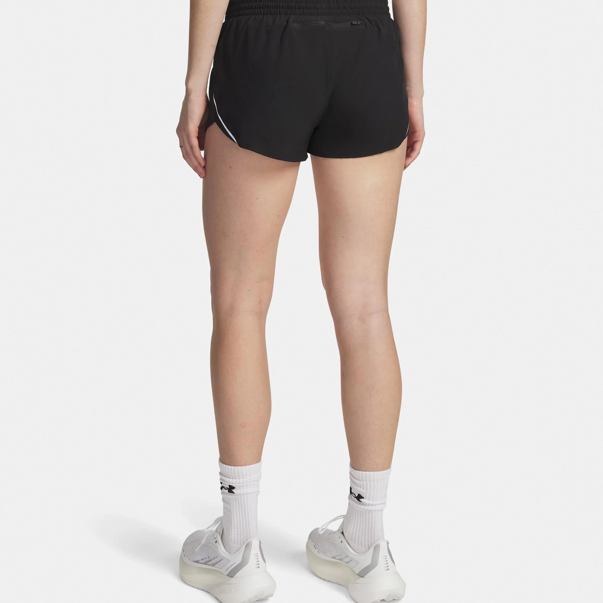 Velociti Pro 3in  Laufshorts Damen - schwarz, silber - Image 2