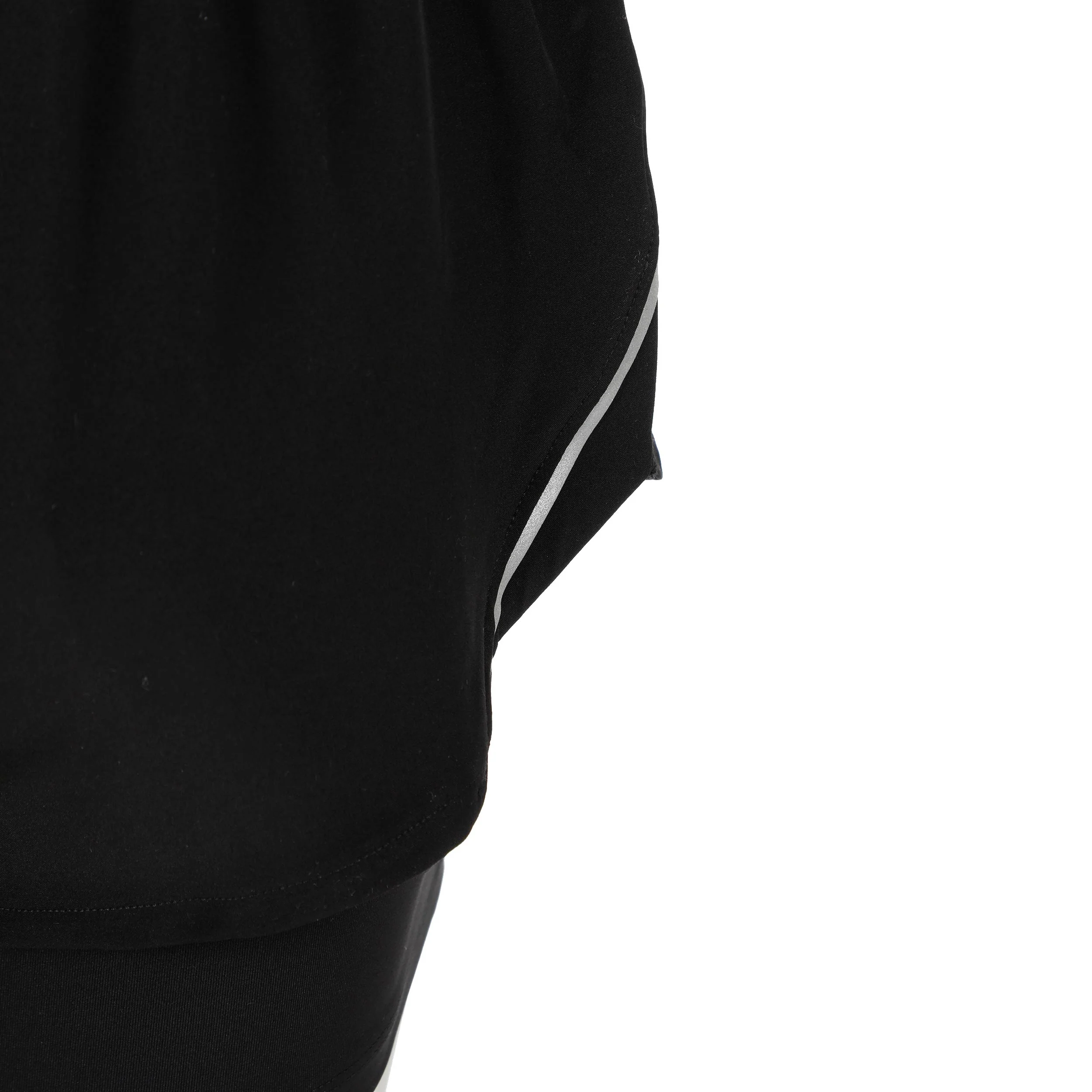 Velociti Pro 4in 2n1 Laufshorts Damen-schwarz, silber - Image 5