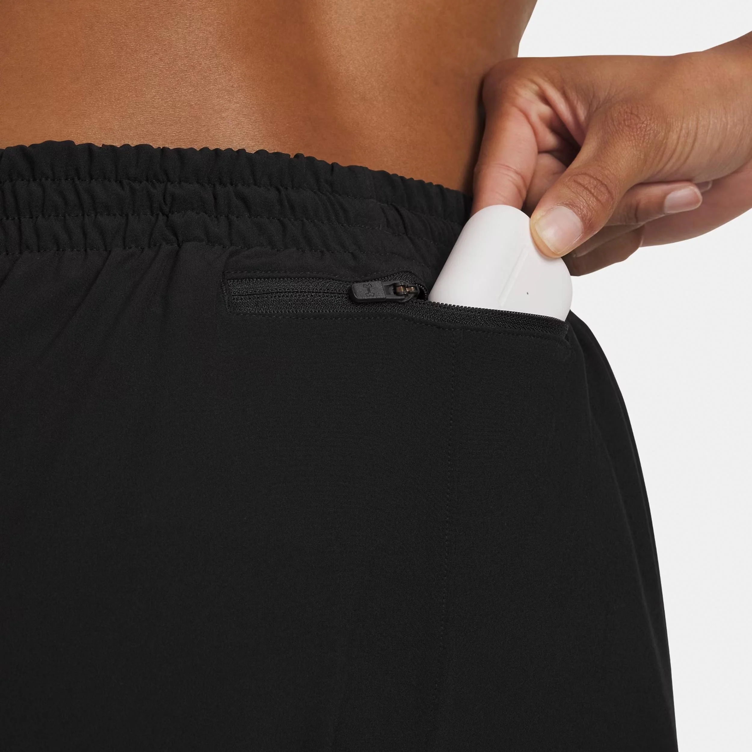 Velociti Pro 6in 2n1 Laufshorts Damen-schwarz, silber - Image 4