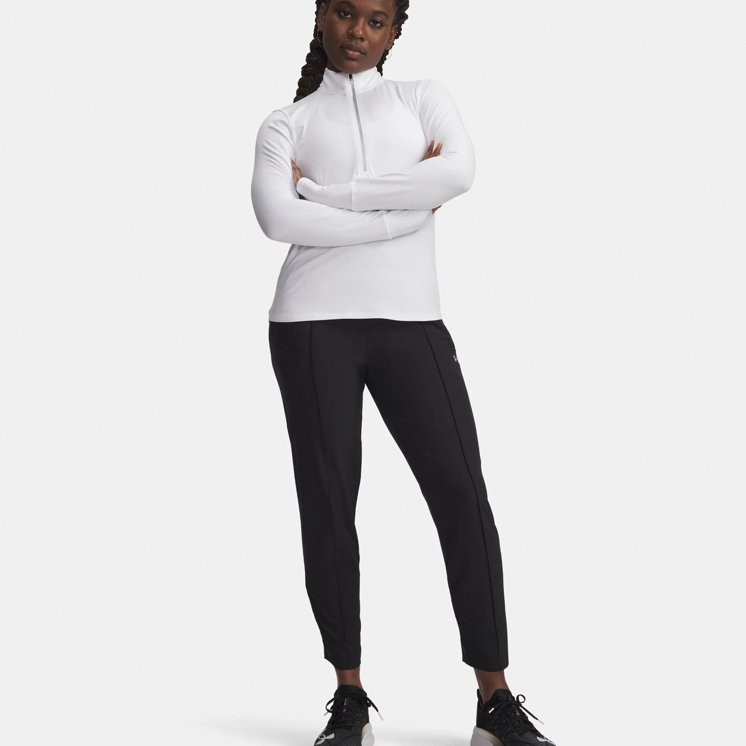 Velociti Pro  Laufhose Damen-schwarz, silber - Image 3