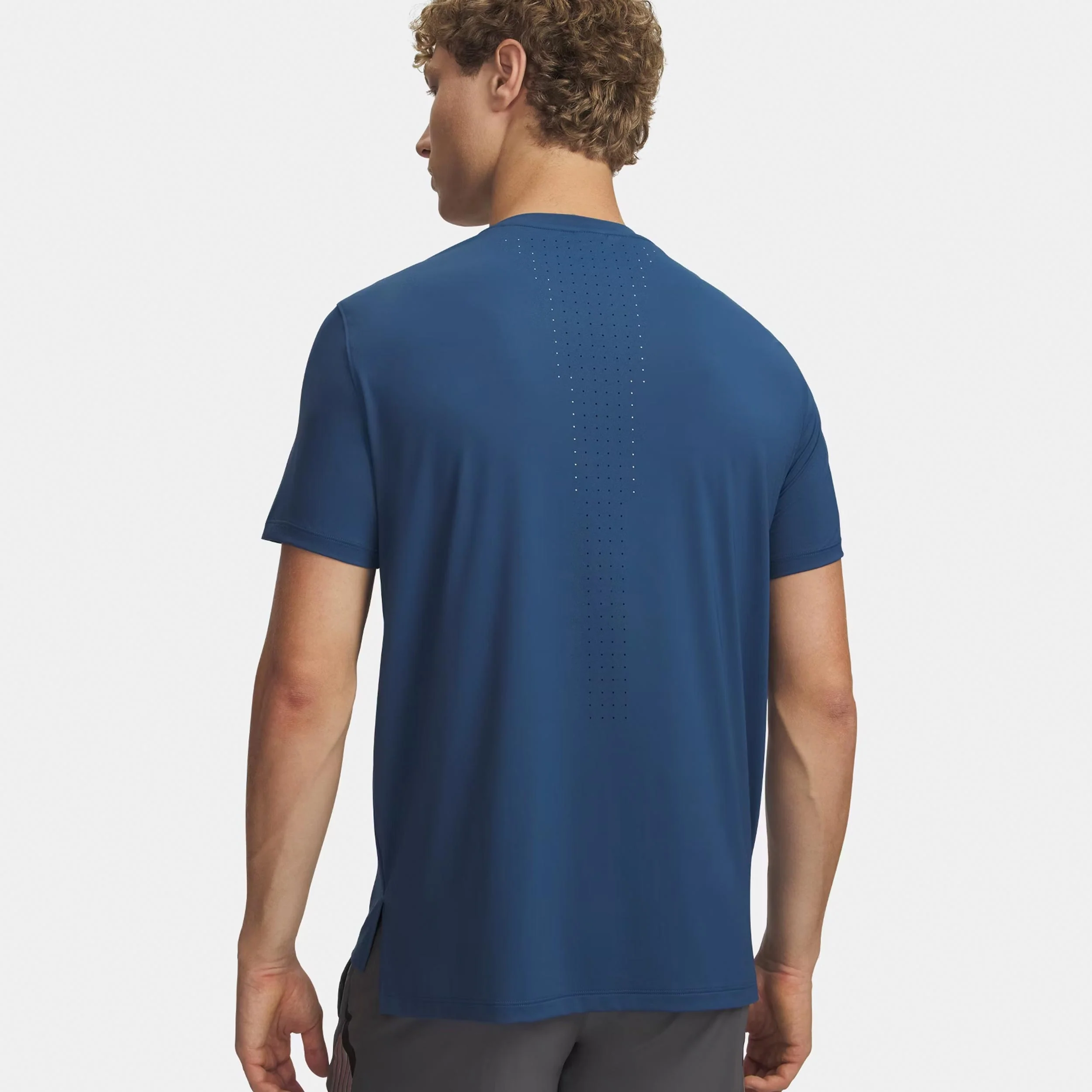 Velociti Pro  Laufshirt Herren - blau, silber - Image 2