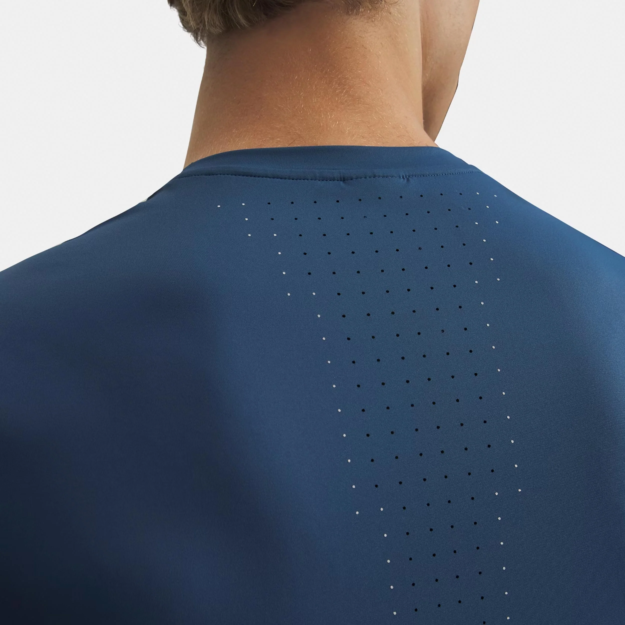 Velociti Pro  Laufshirt Herren - blau, silber - Image 3