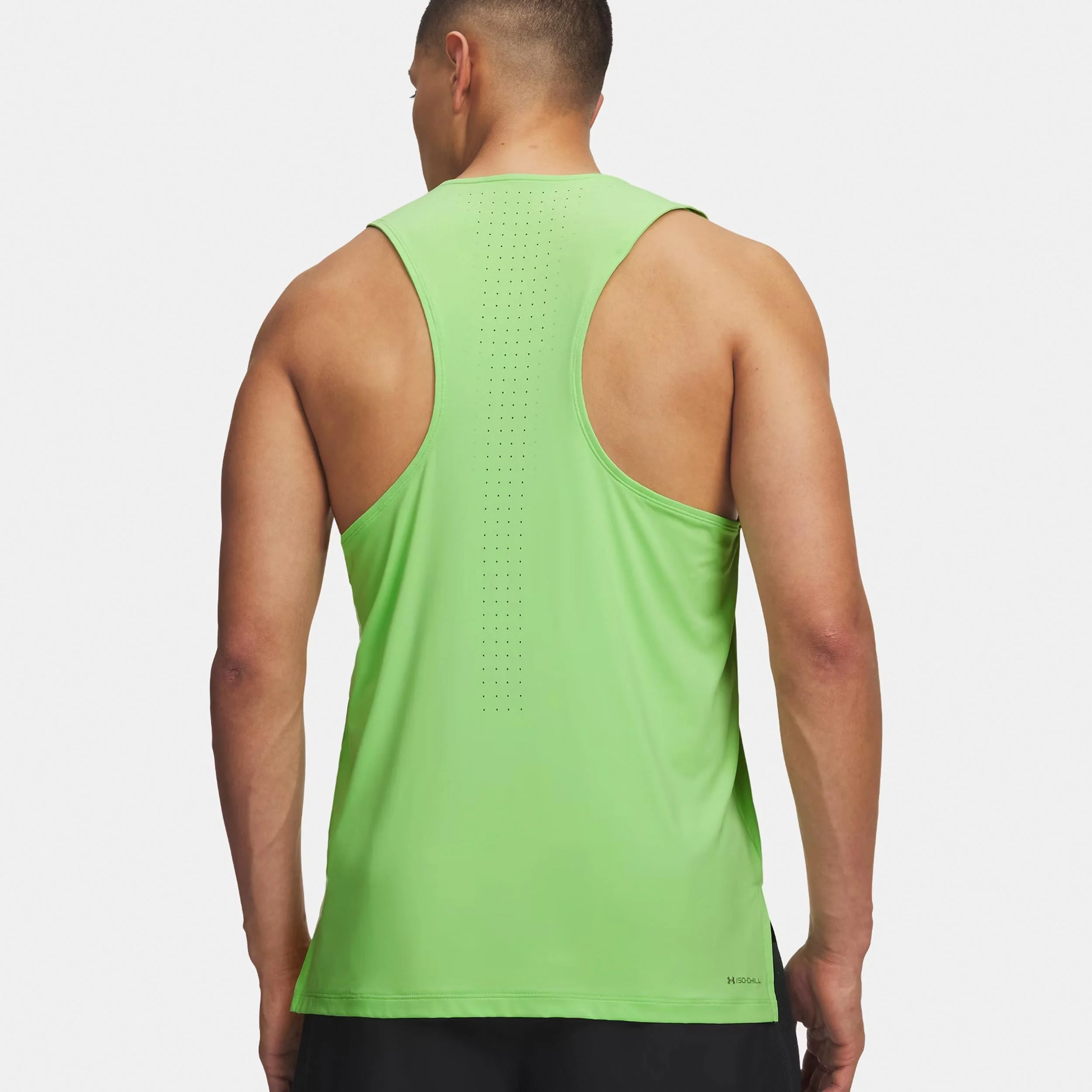 Velociti Pro  Laufshirt Herren - neongrün, silber - Image 2