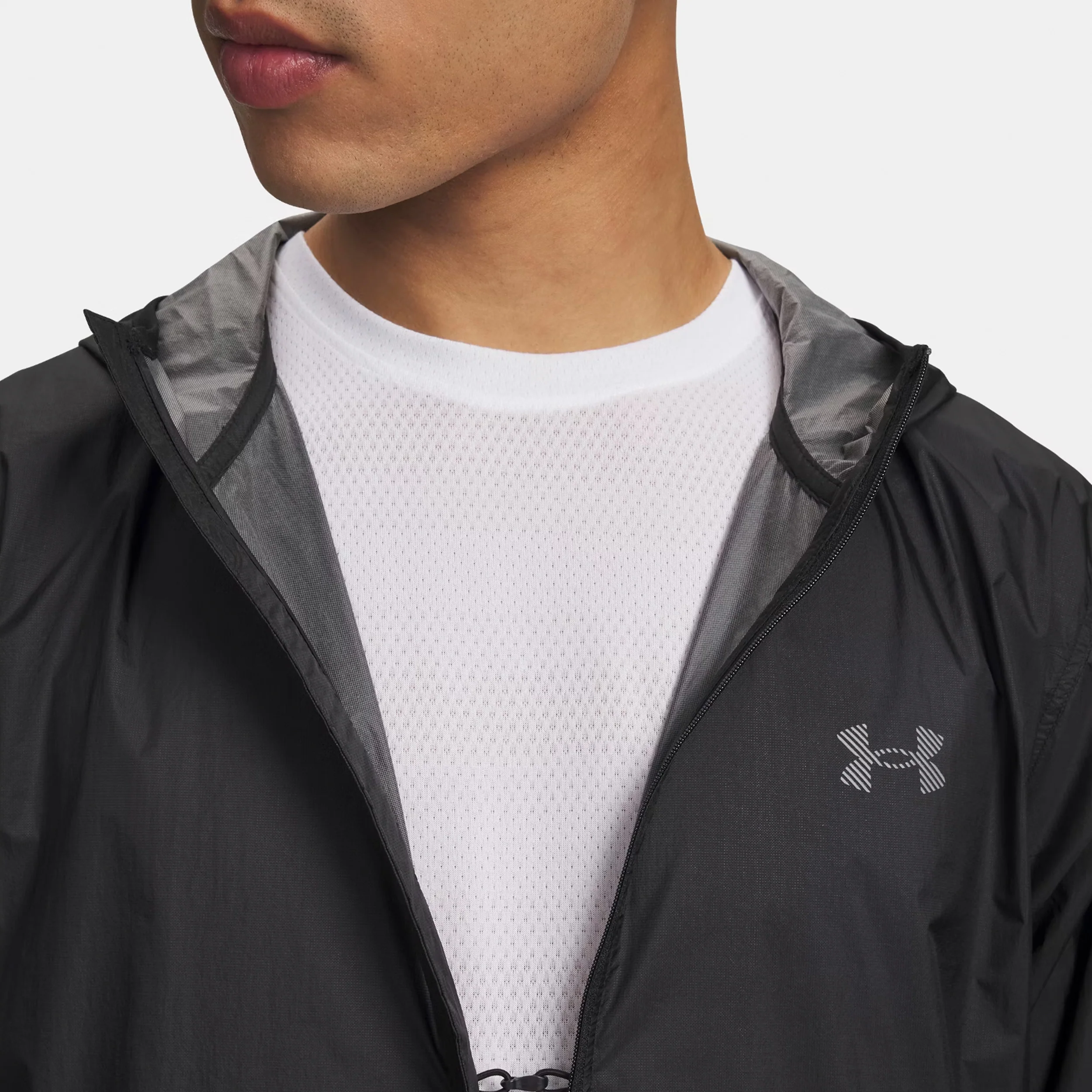 Velociti Pro LW  Laufjacke Herren-schwarz, silber - Image 4