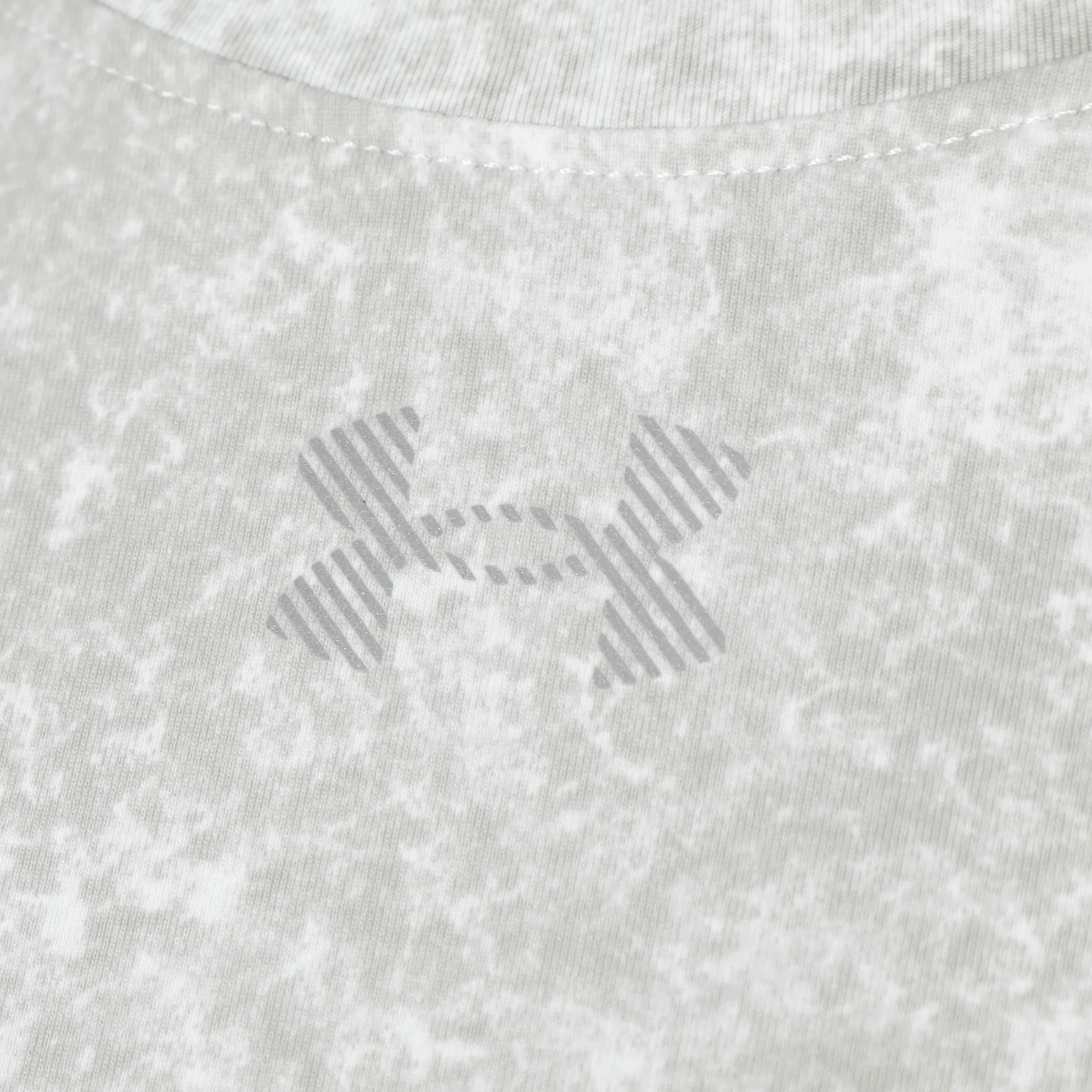 Velociti Pro Print  Laufshirt Damen - grau, silber - Image 3
