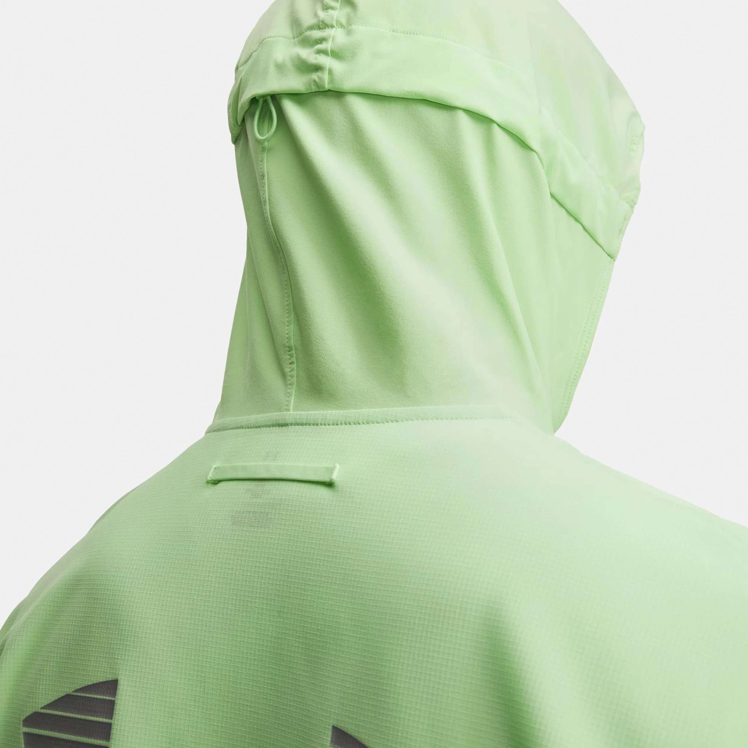 Velociti Pro Storm Laufjacke Herren - neongrün, silber - Image 3