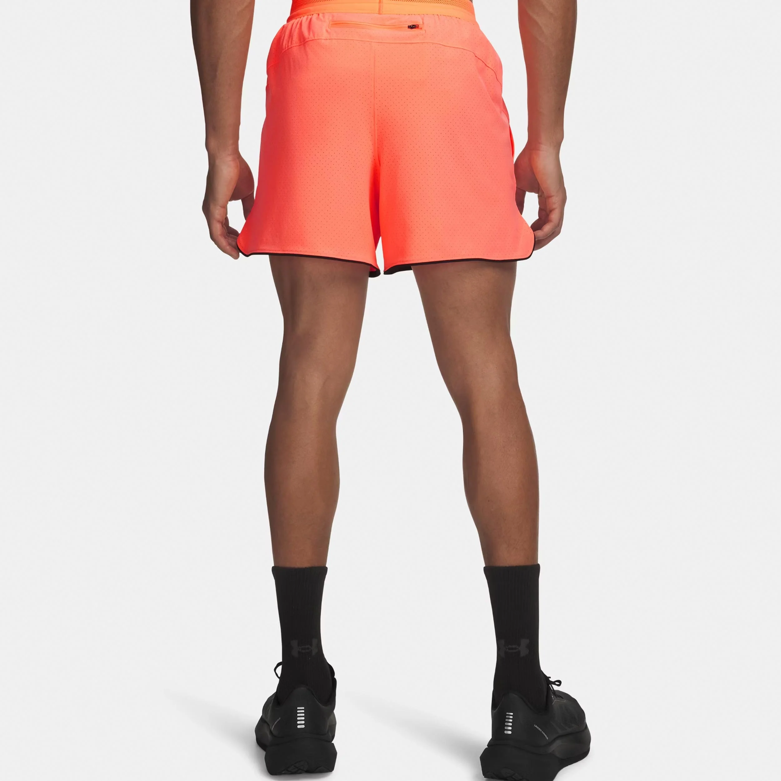 Velociti Pro Vent 5in  Laufshorts Herren - orange, silber - Image 2
